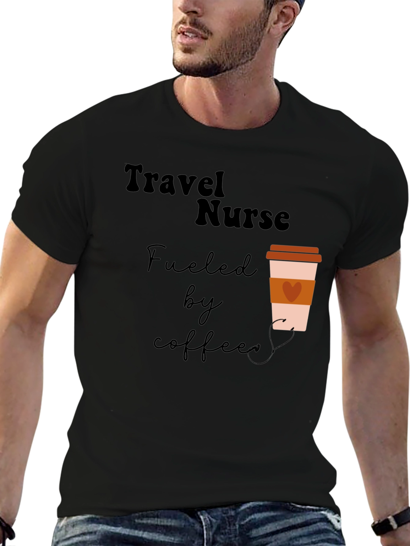 Travel Nurse Coffee T-Shirt