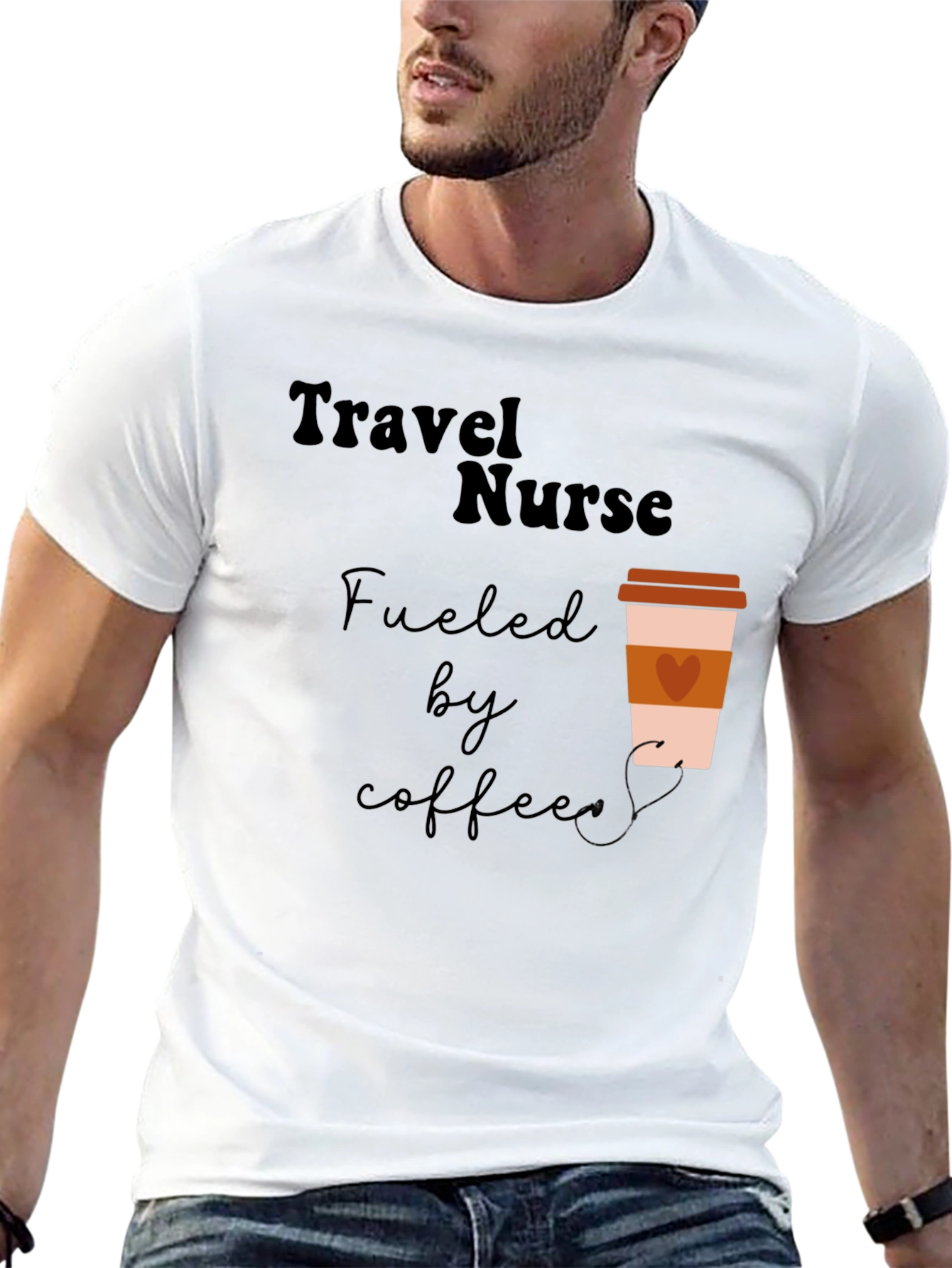 Travel Nurse Coffee T-Shirt