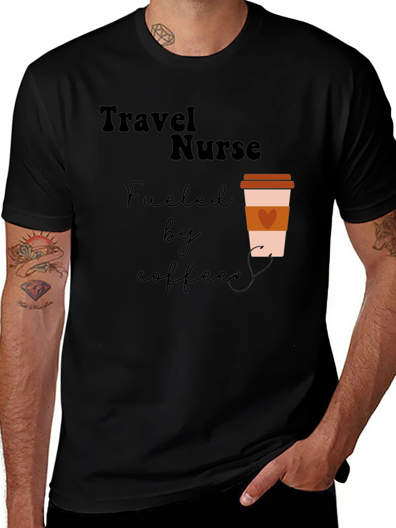 Travel Nurse Coffee T-Shirt