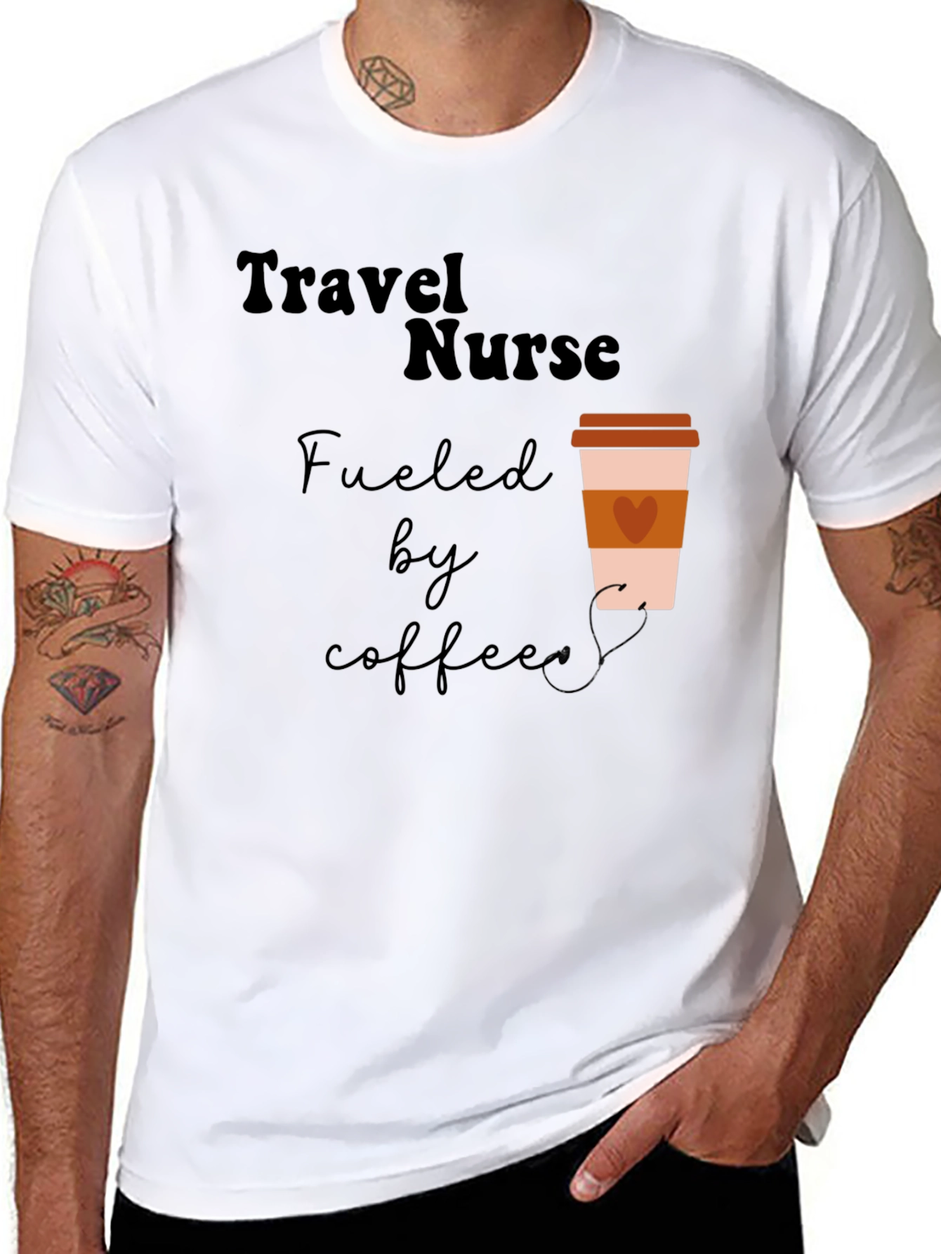 Travel Nurse Coffee T-Shirt