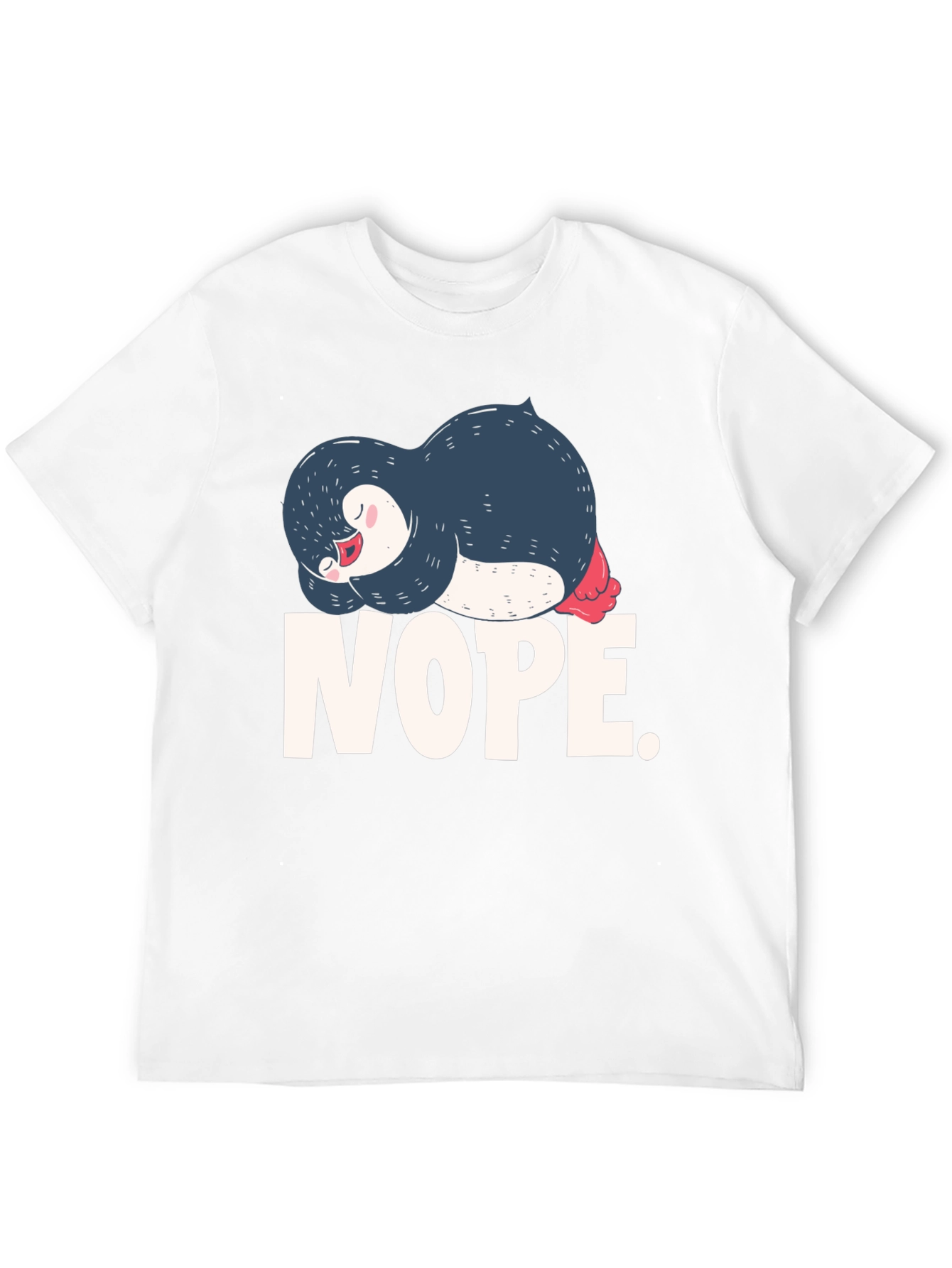 Nope Sloth Penguin T-Shirt