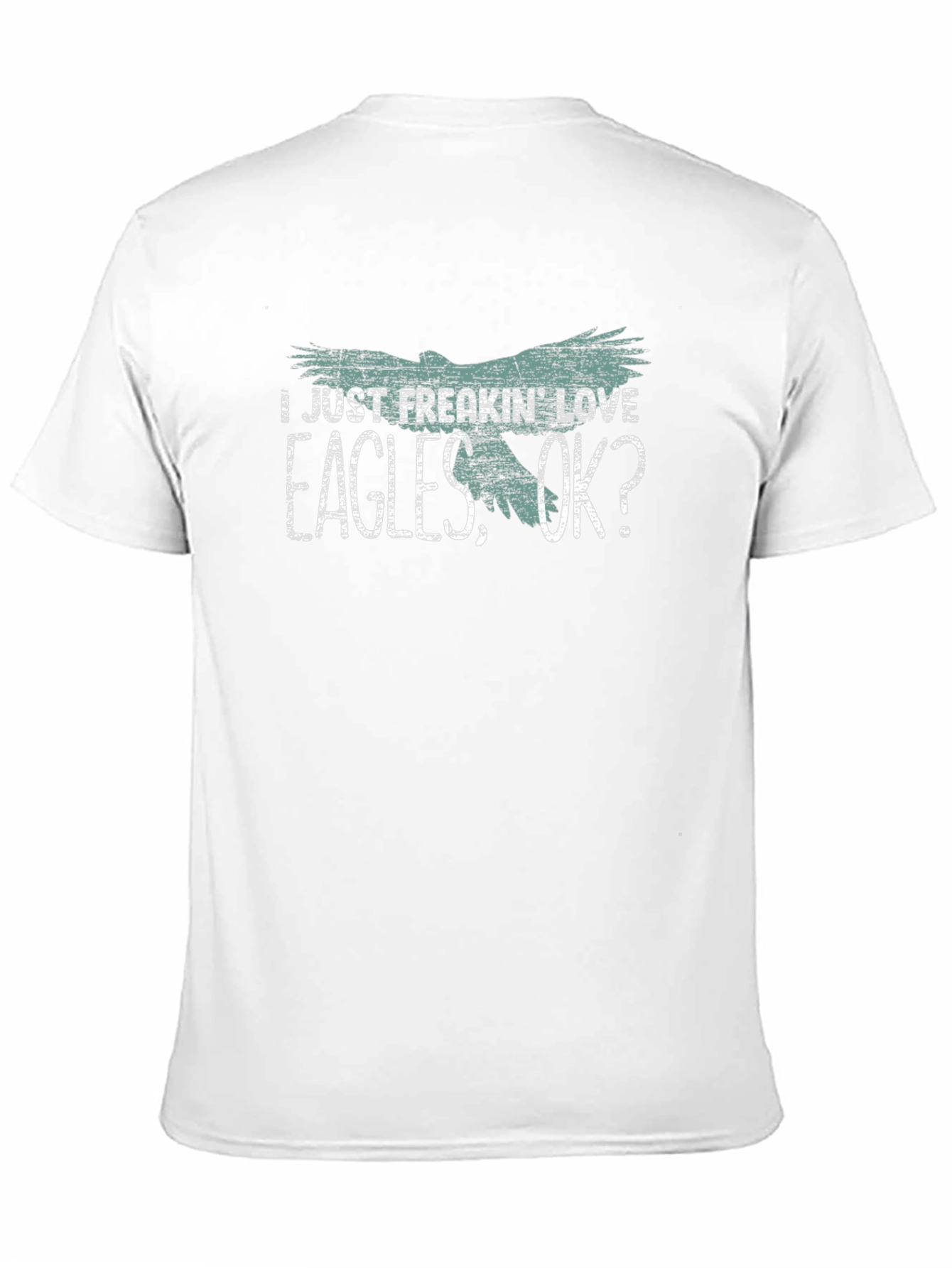 I Just Freakin Love Eagles OK? Graphic Tee