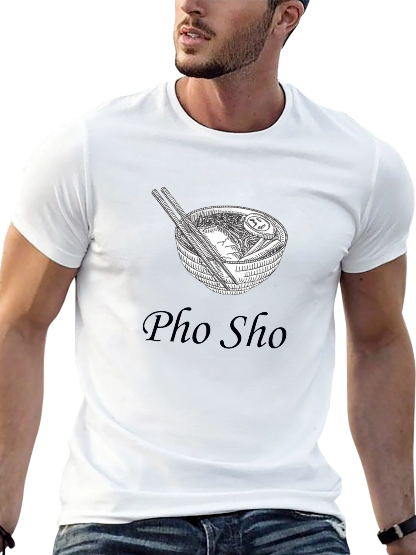 Pho Sho T-Shirt - Trendy Ramen Design