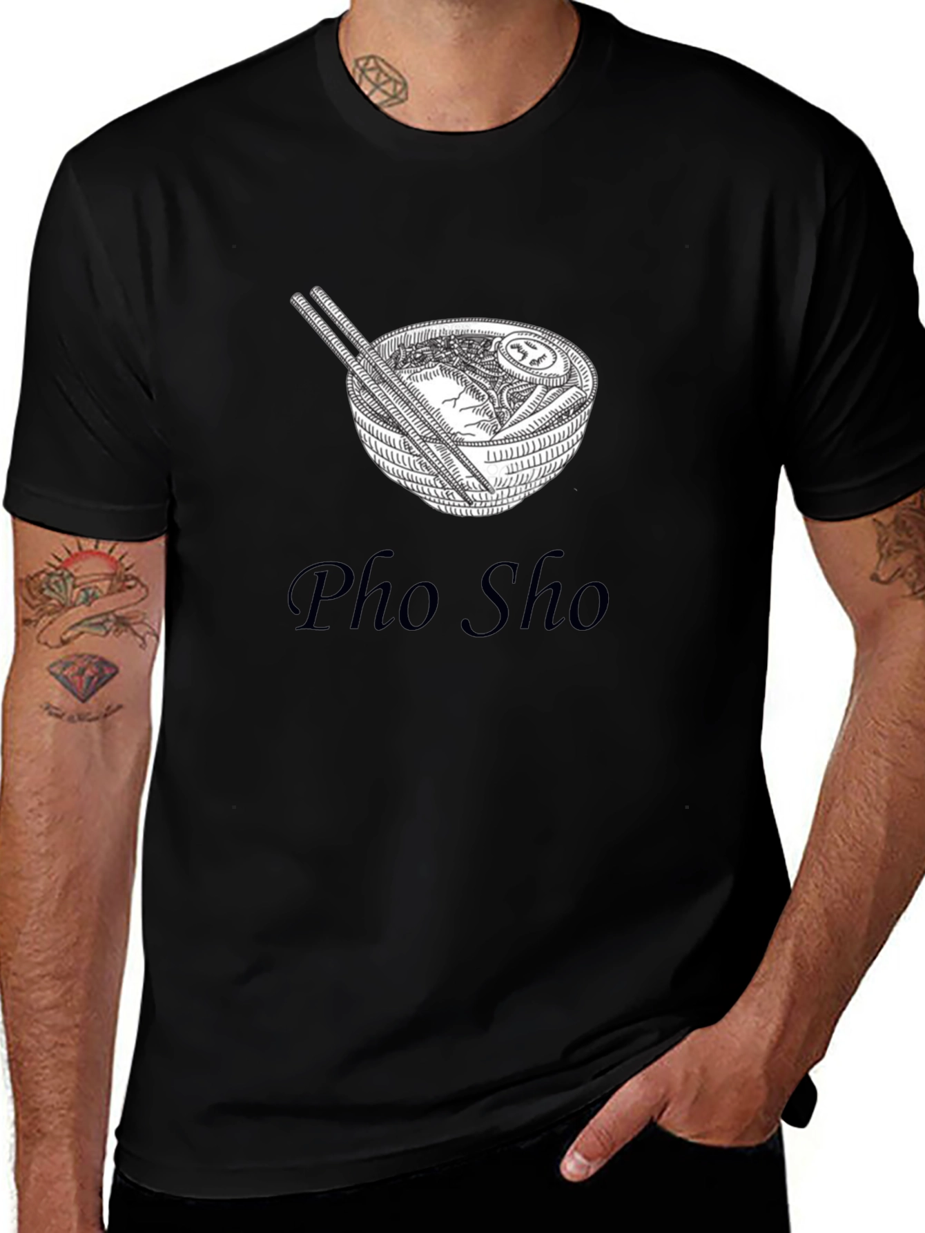 Pho Sho T-Shirt - Trendy Ramen Design