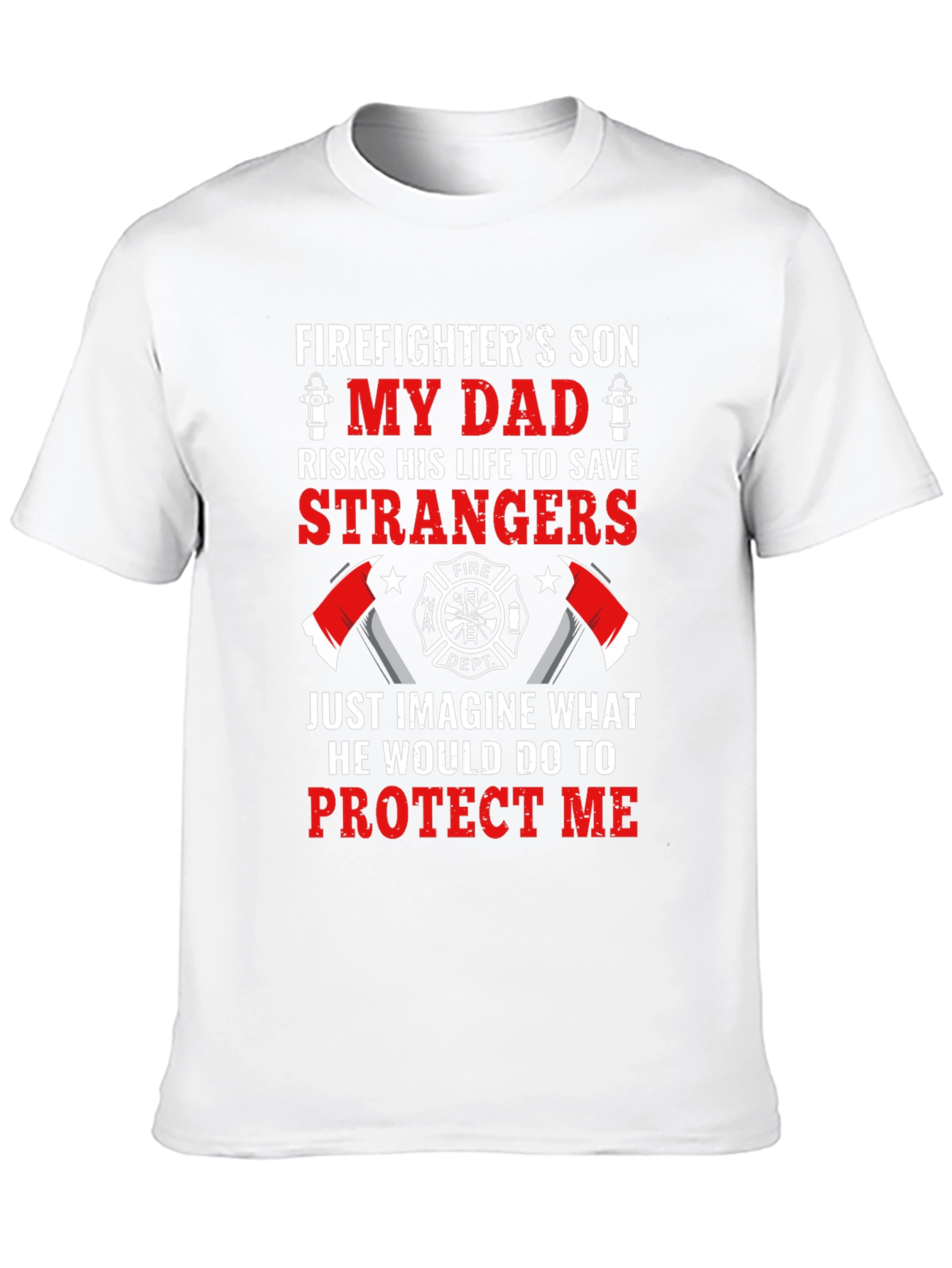 Firefighters Son Graphic T-Shirt