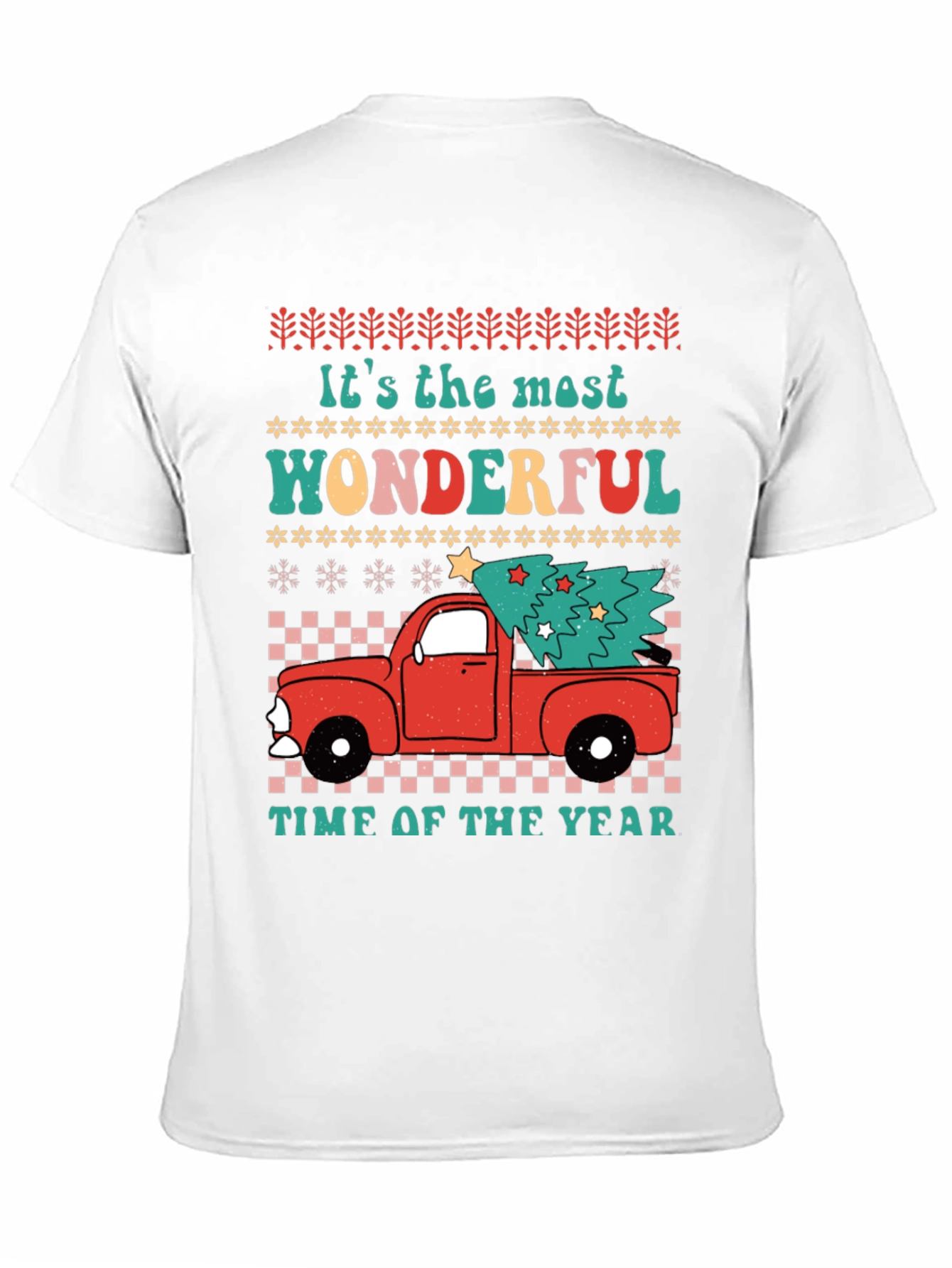 Wonderful Time of Year Truck Christmas Tee