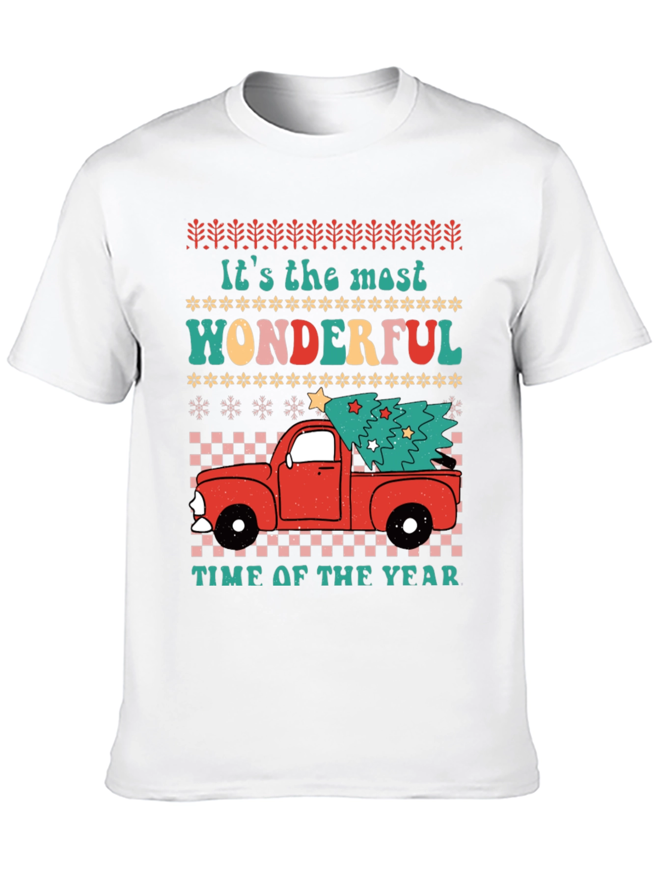 Wonderful Time of Year Truck Christmas Tee