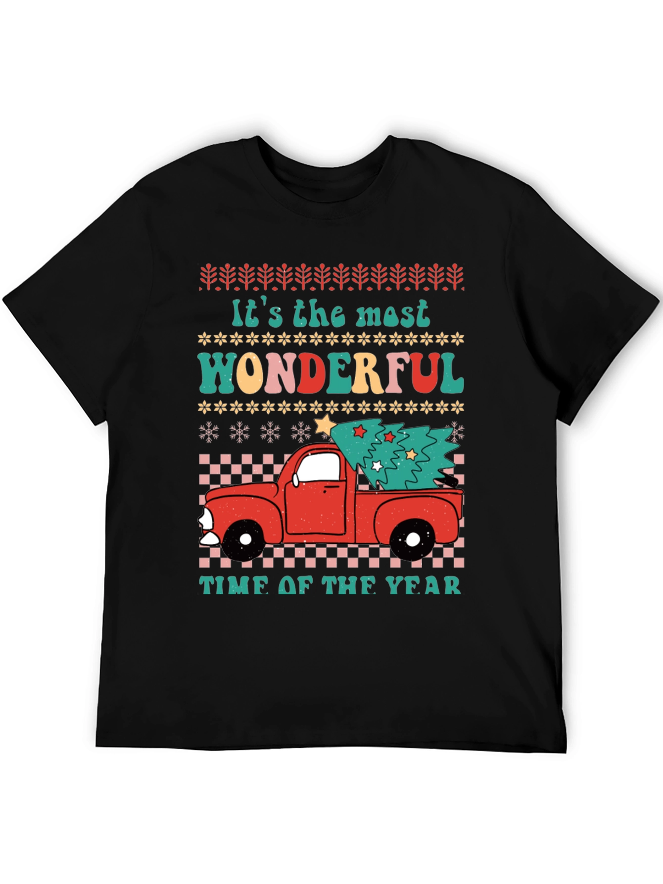 Wonderful Time of Year Truck Christmas Tee