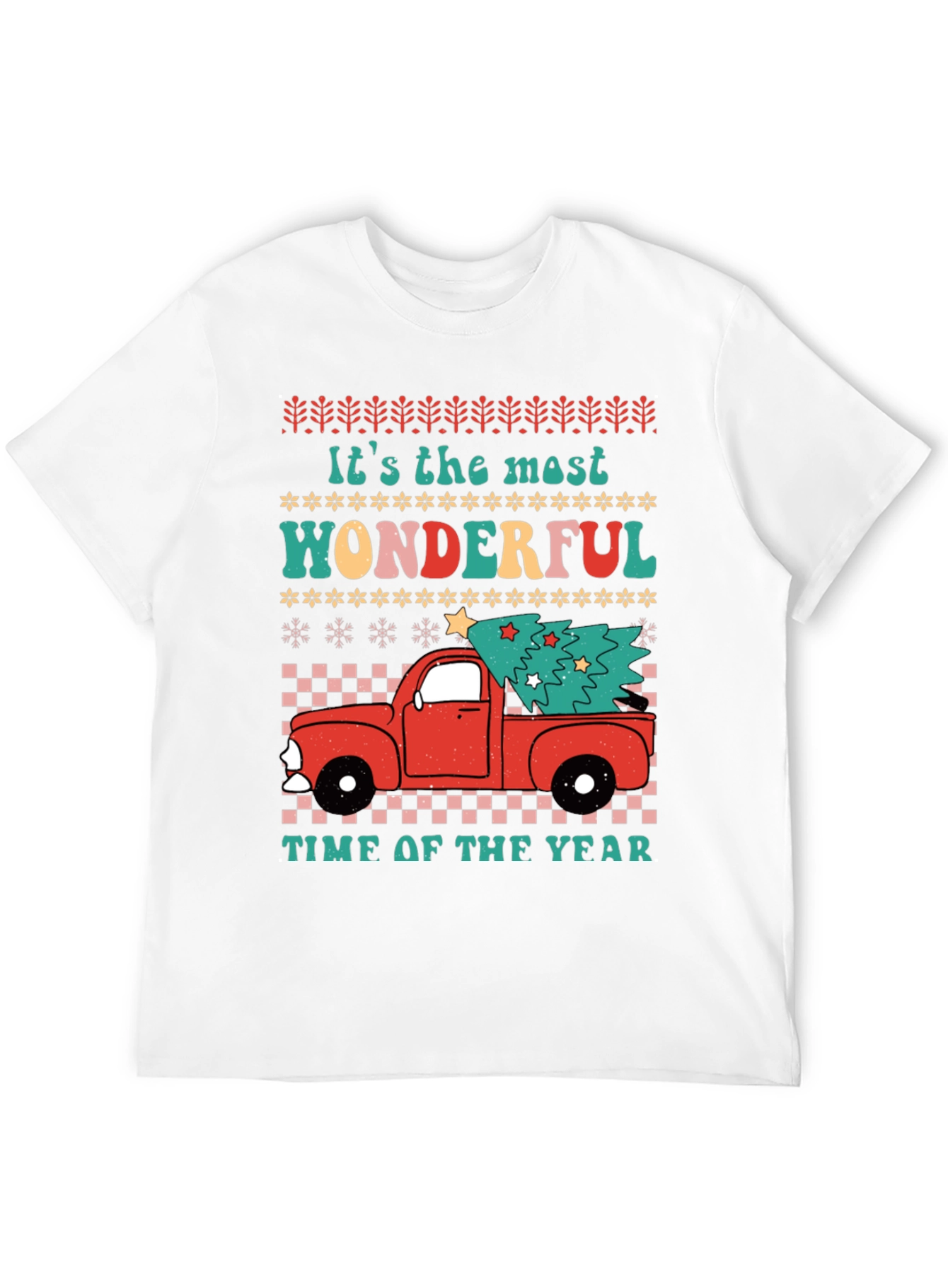 Wonderful Time of Year Truck Christmas Tee