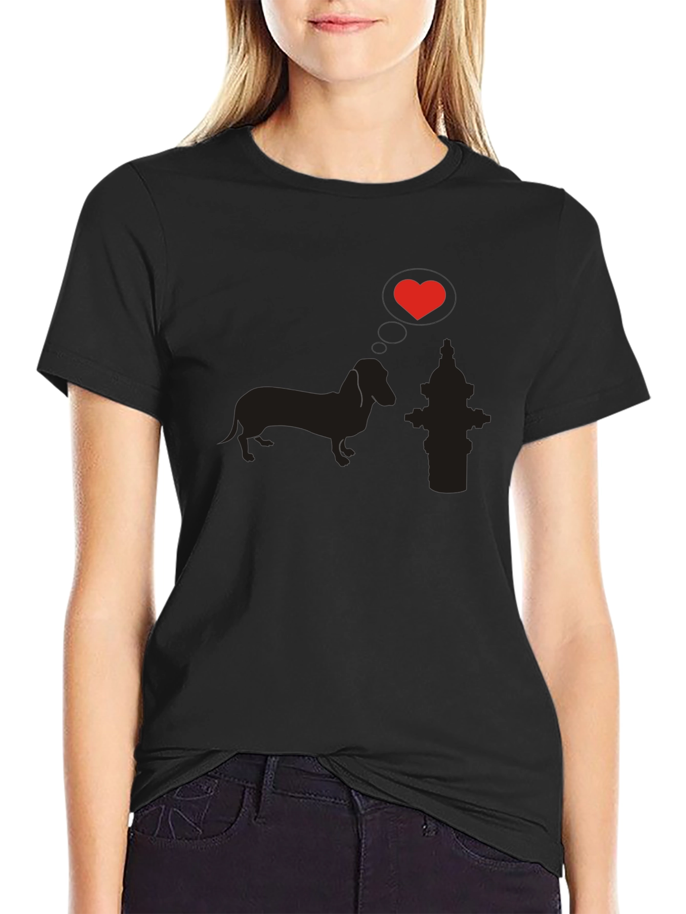 Dog Love Fire Hydrant T-Shirt