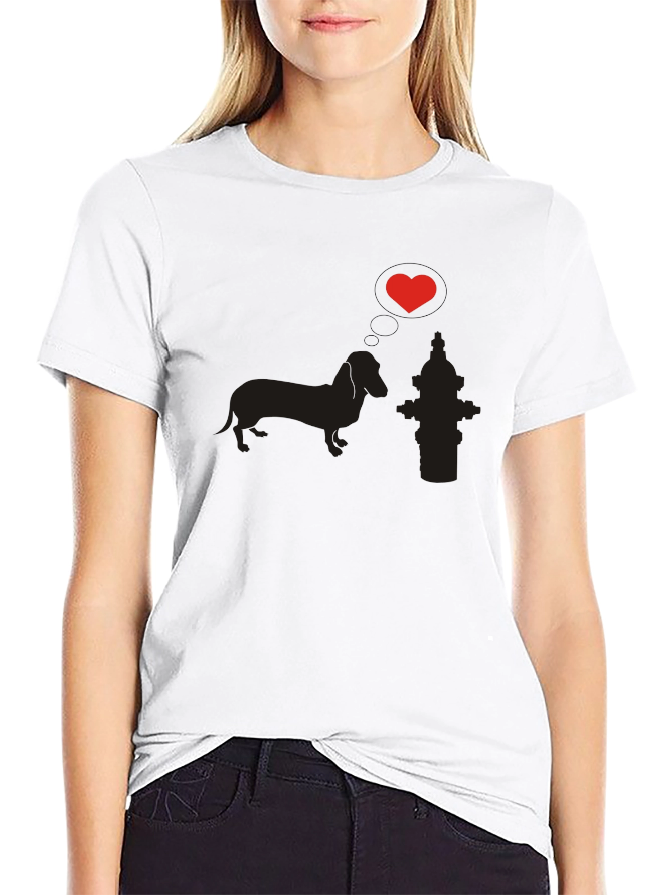 Dog Love Fire Hydrant T-Shirt