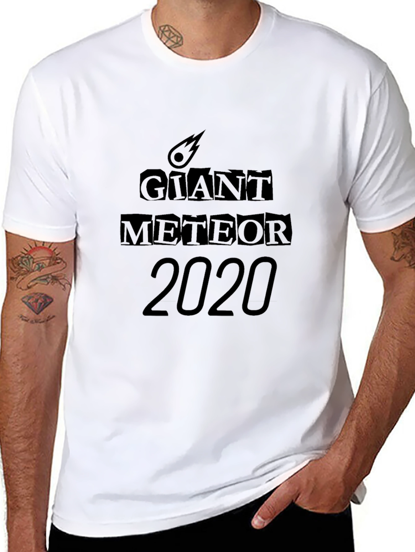 Giant Meteor 2020 Black Graphic Tee