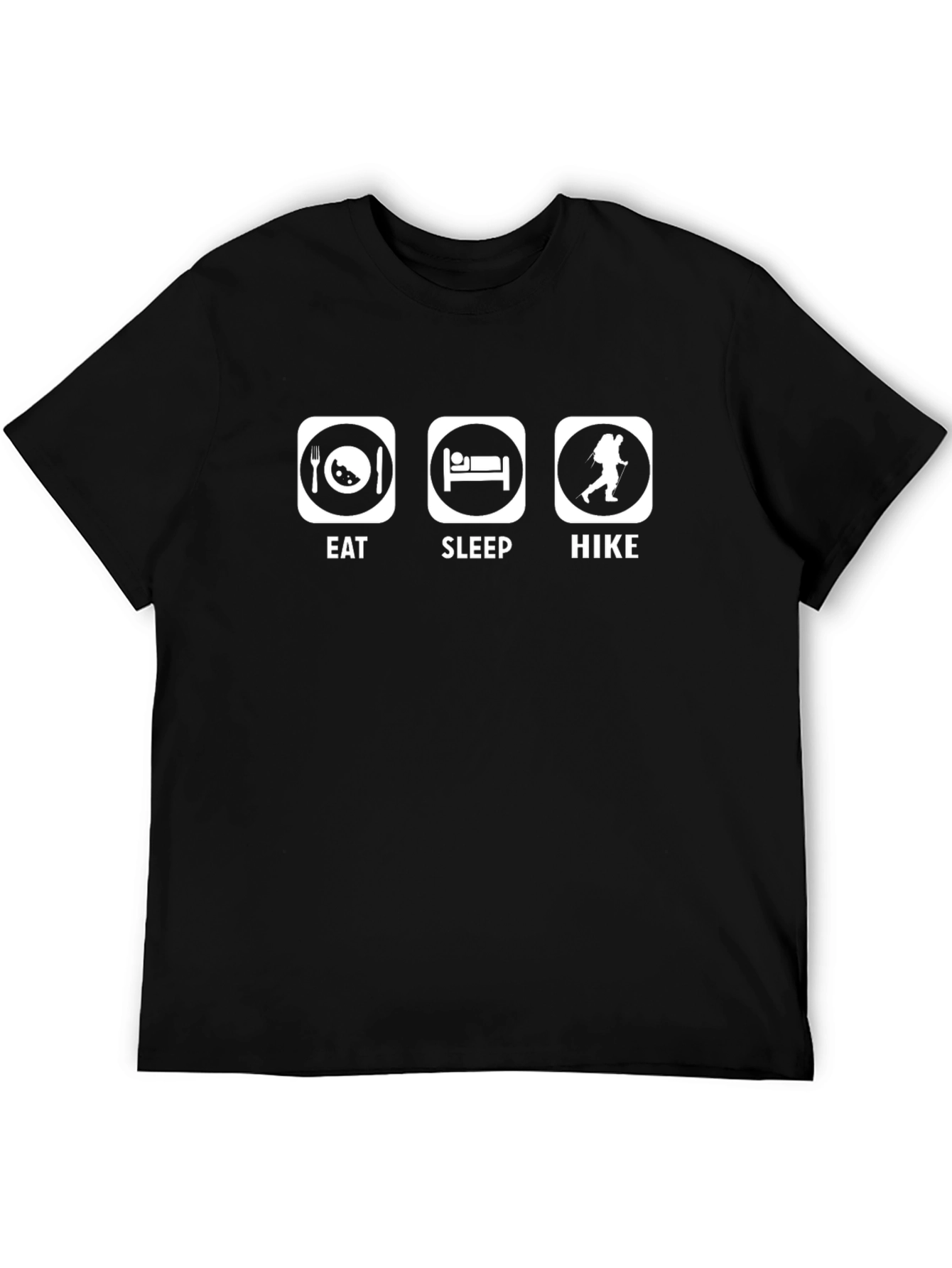Eat Sleep Hike T-Shirt - Adventure Ready!
