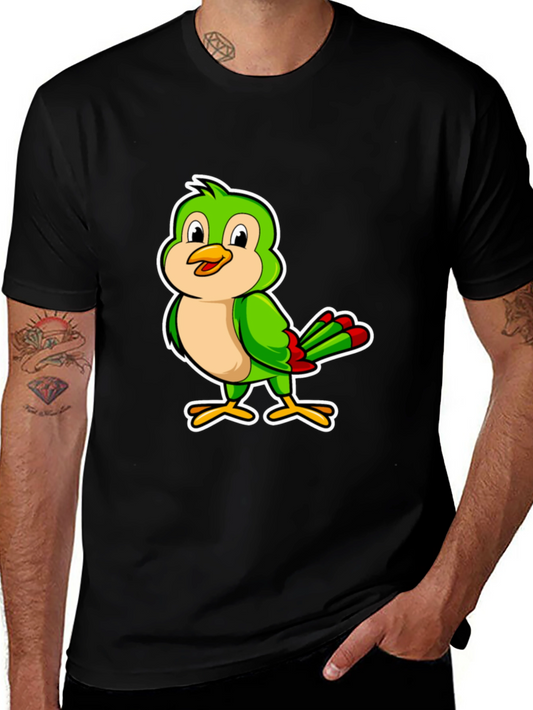 Cartoon Bird Graphic T-Shirt - Stylish & Fun