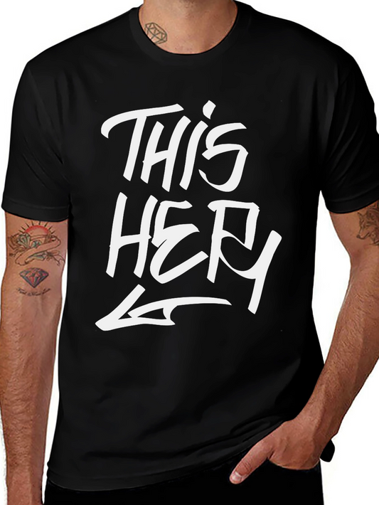 This Her - Mens Graphic Tee - Black