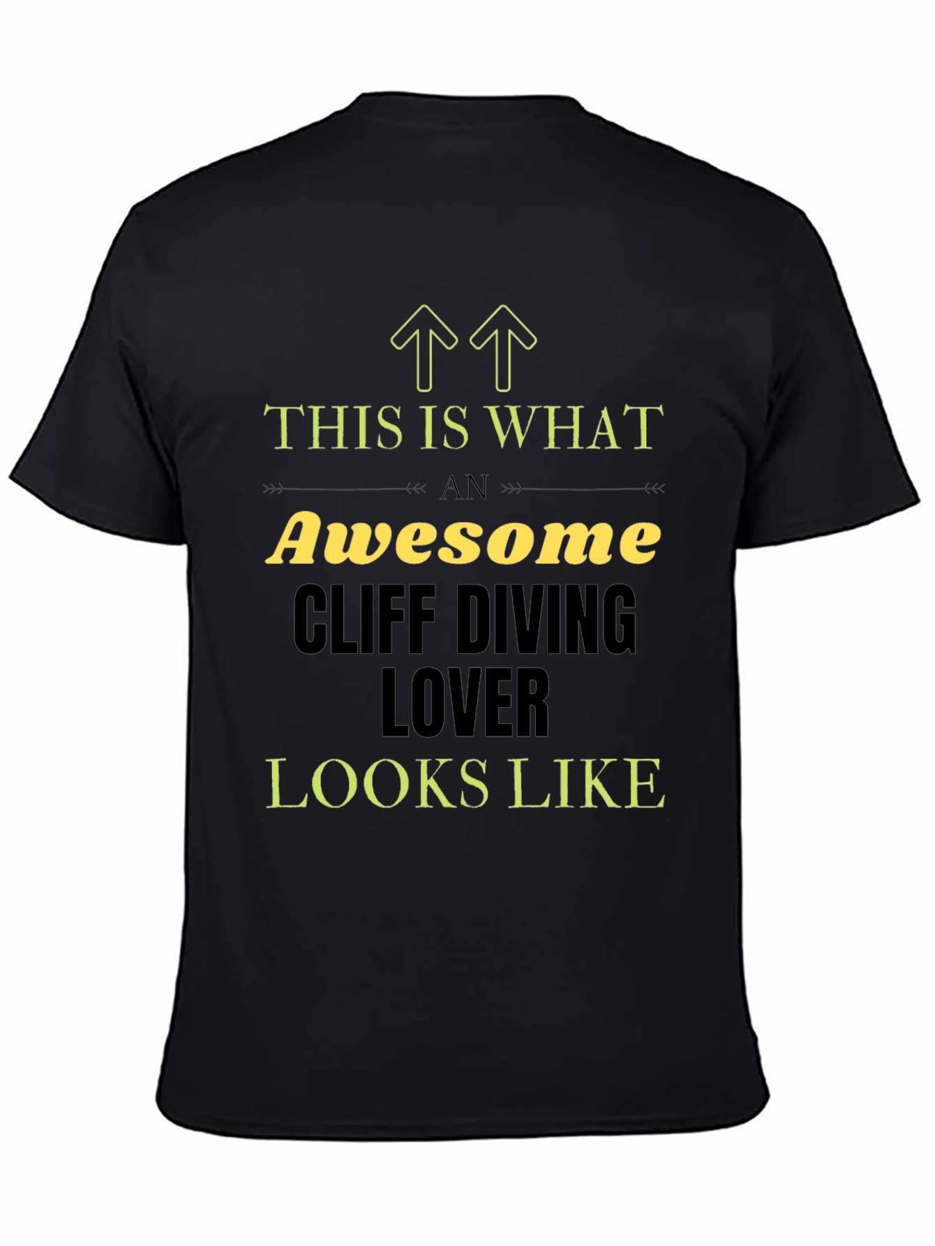 Awesome Cliff Diving Lover T-Shirt