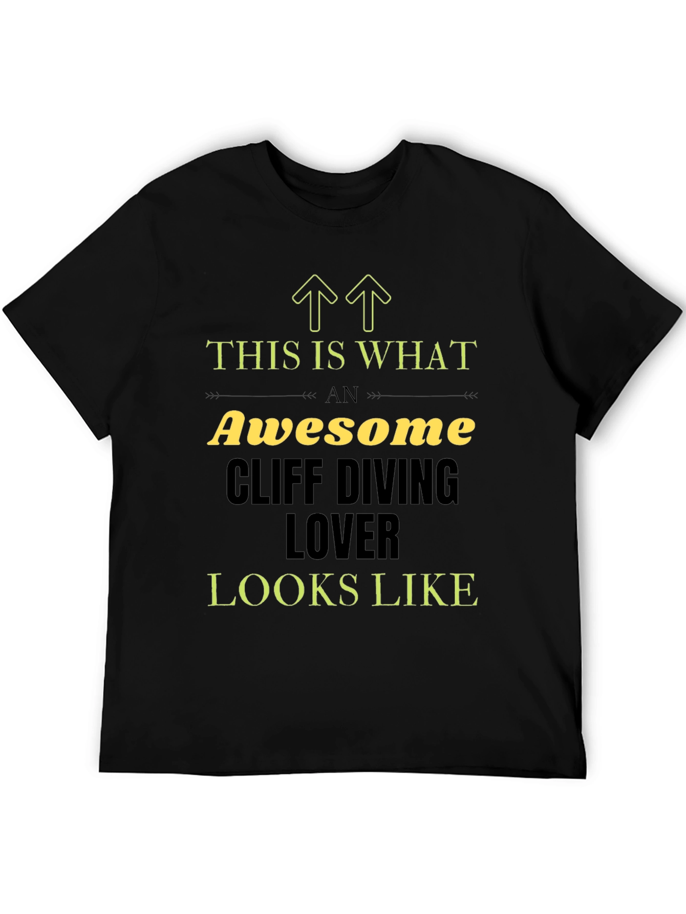 Awesome Cliff Diving Lover T-Shirt