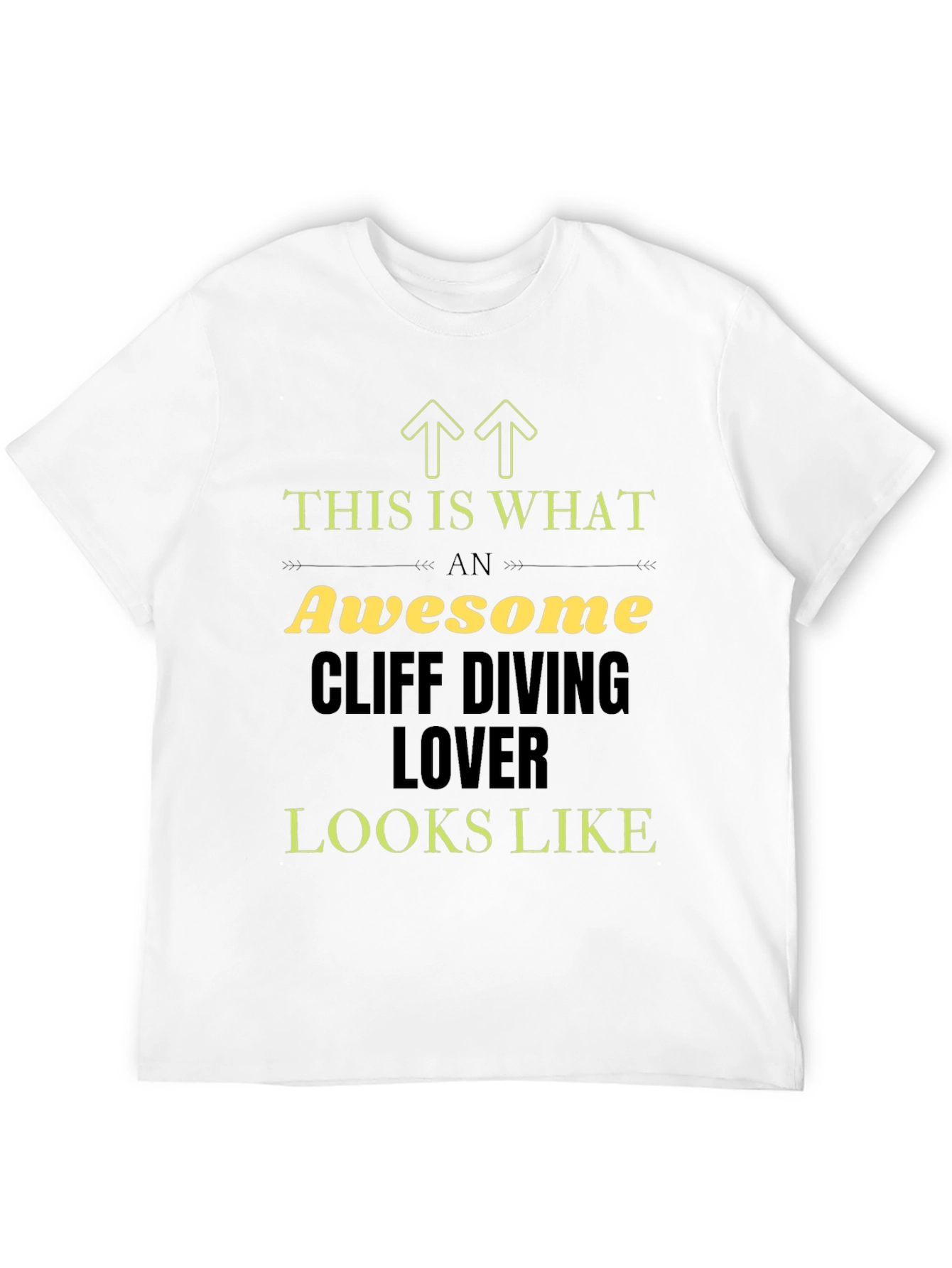 Awesome Cliff Diving Lover T-Shirt