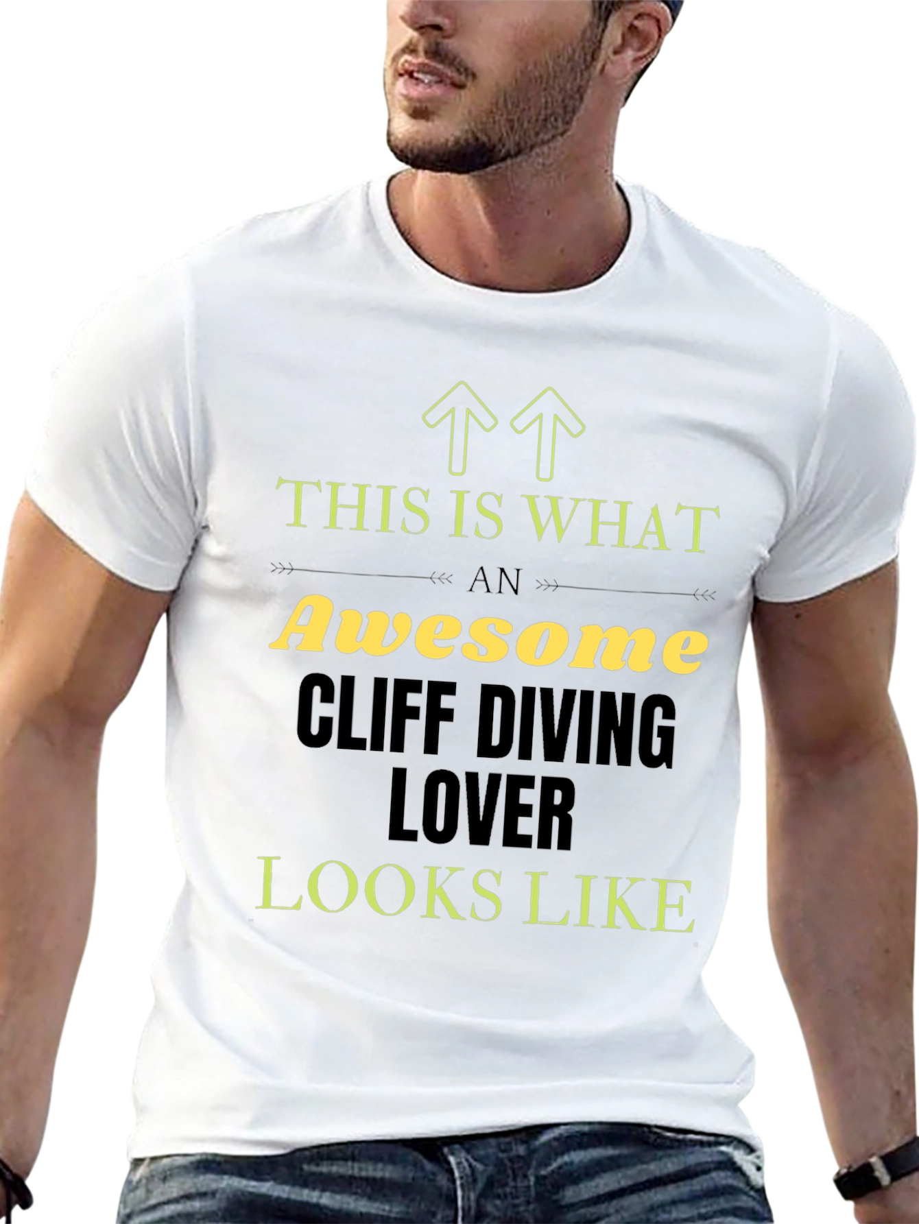 Awesome Cliff Diving Lover T-Shirt
