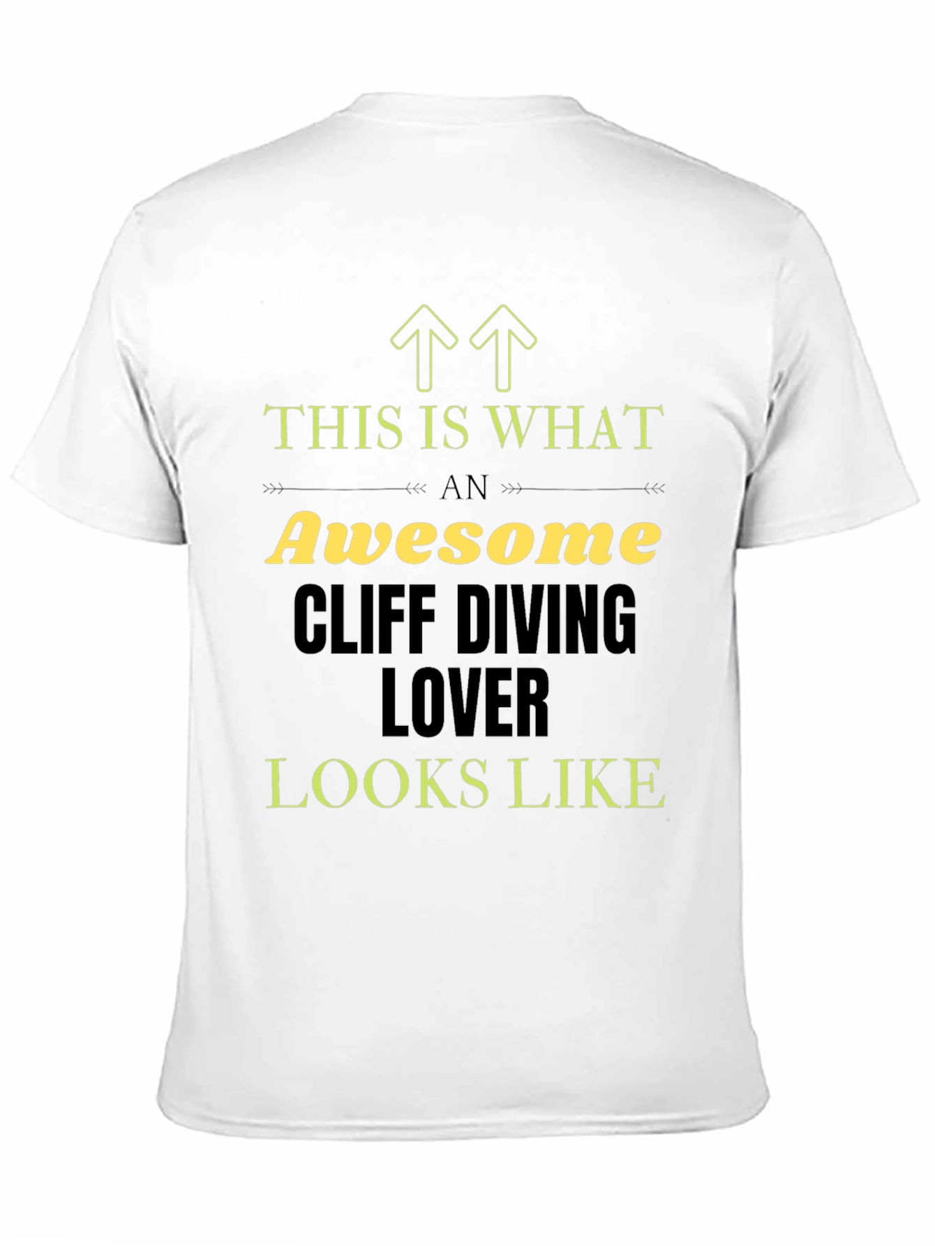 Awesome Cliff Diving Lover T-Shirt