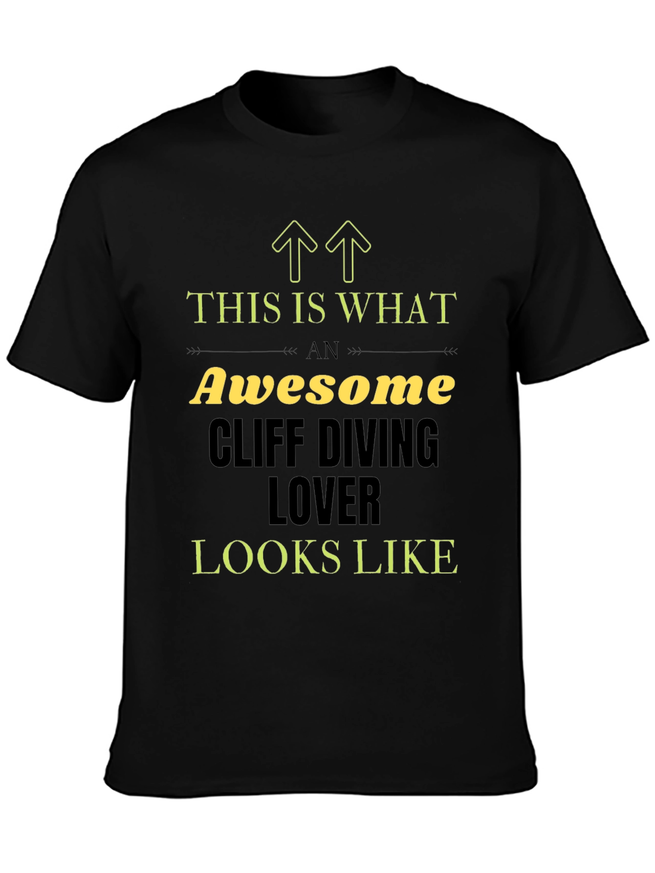 Awesome Cliff Diving Lover T-Shirt