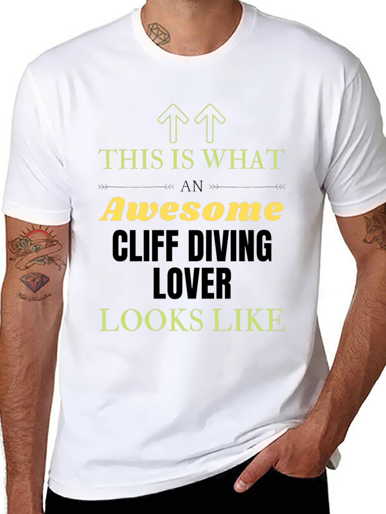 Awesome Cliff Diving Lover T-Shirt