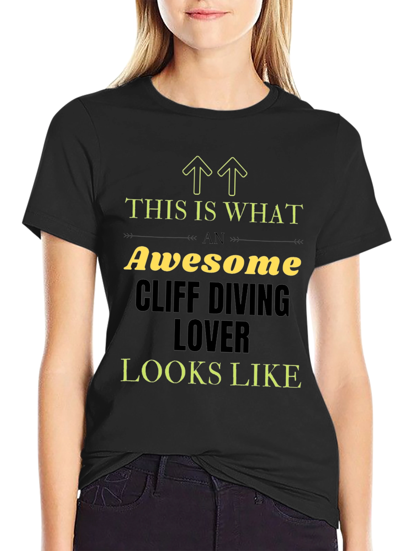 Awesome Cliff Diving Lover T-Shirt