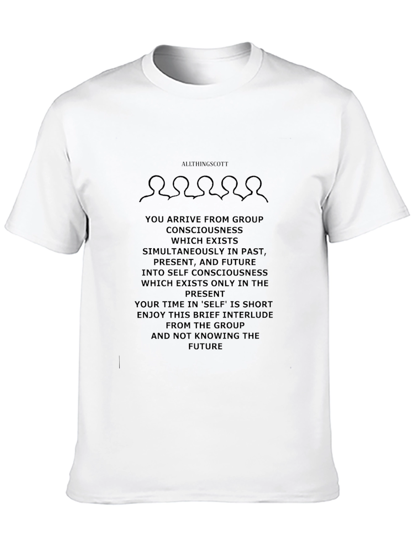 All Things Scott Graphic Tee - Consciousness Design