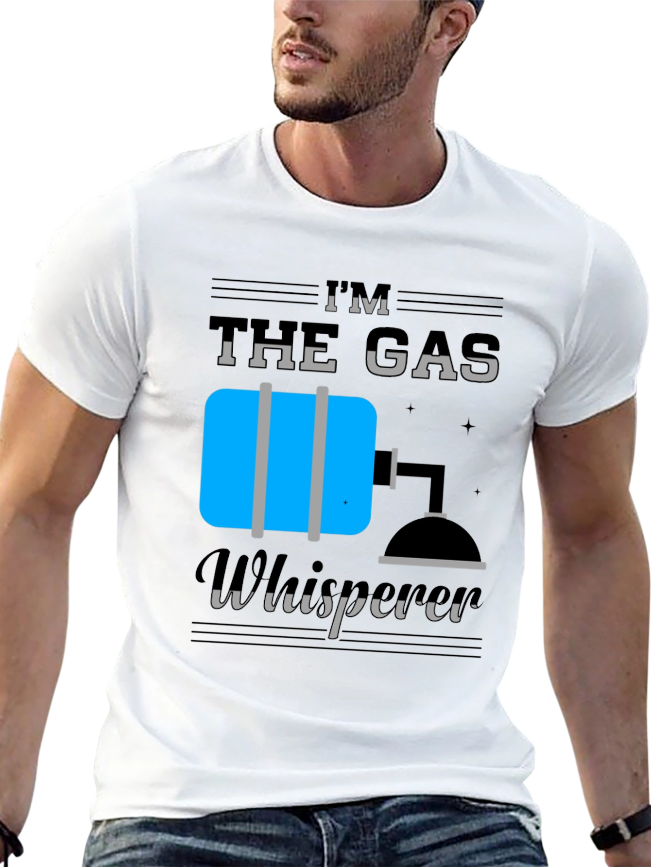 Gas Whisperer Tee - Funny Technician Shirt