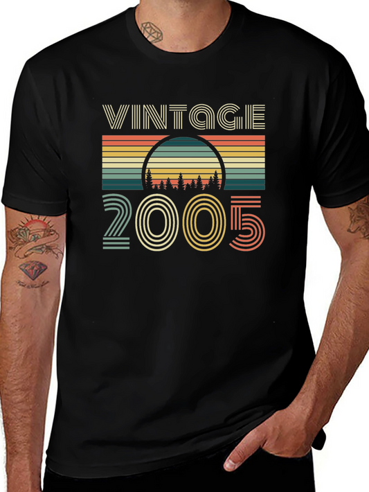Vintage 2005 Graphic T-Shirt Retro Style