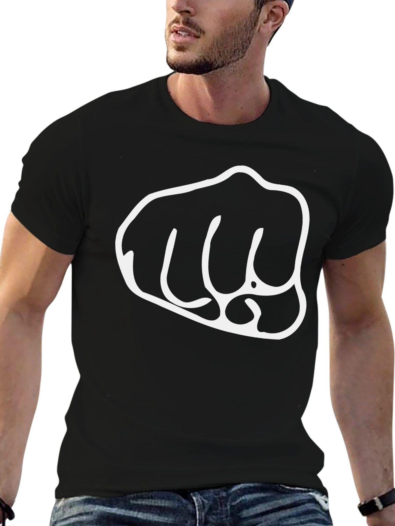 Punch Graphic Tee - Bold Statement T-Shirt