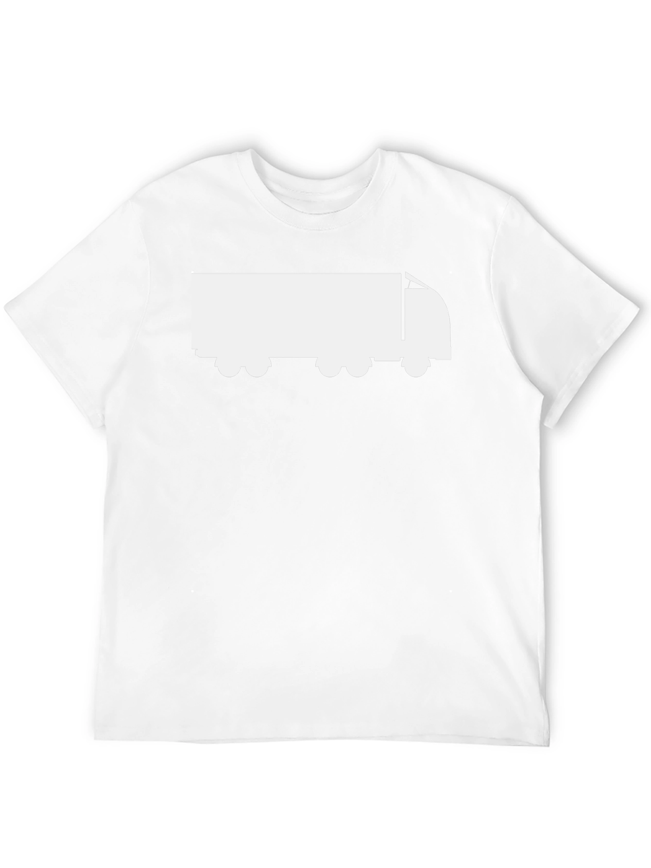 Truck Graphic Tee - Classic Black Cotton Comfort