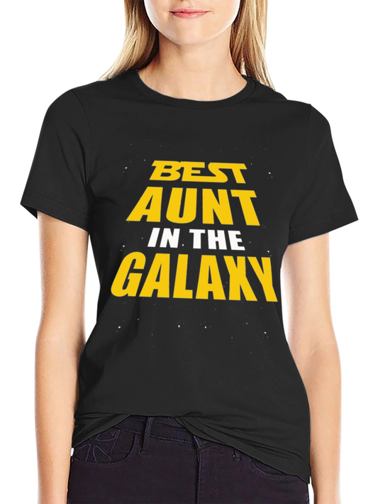 Best Aunt in the Galaxy T-Shirt - Star Wars Fan Gift