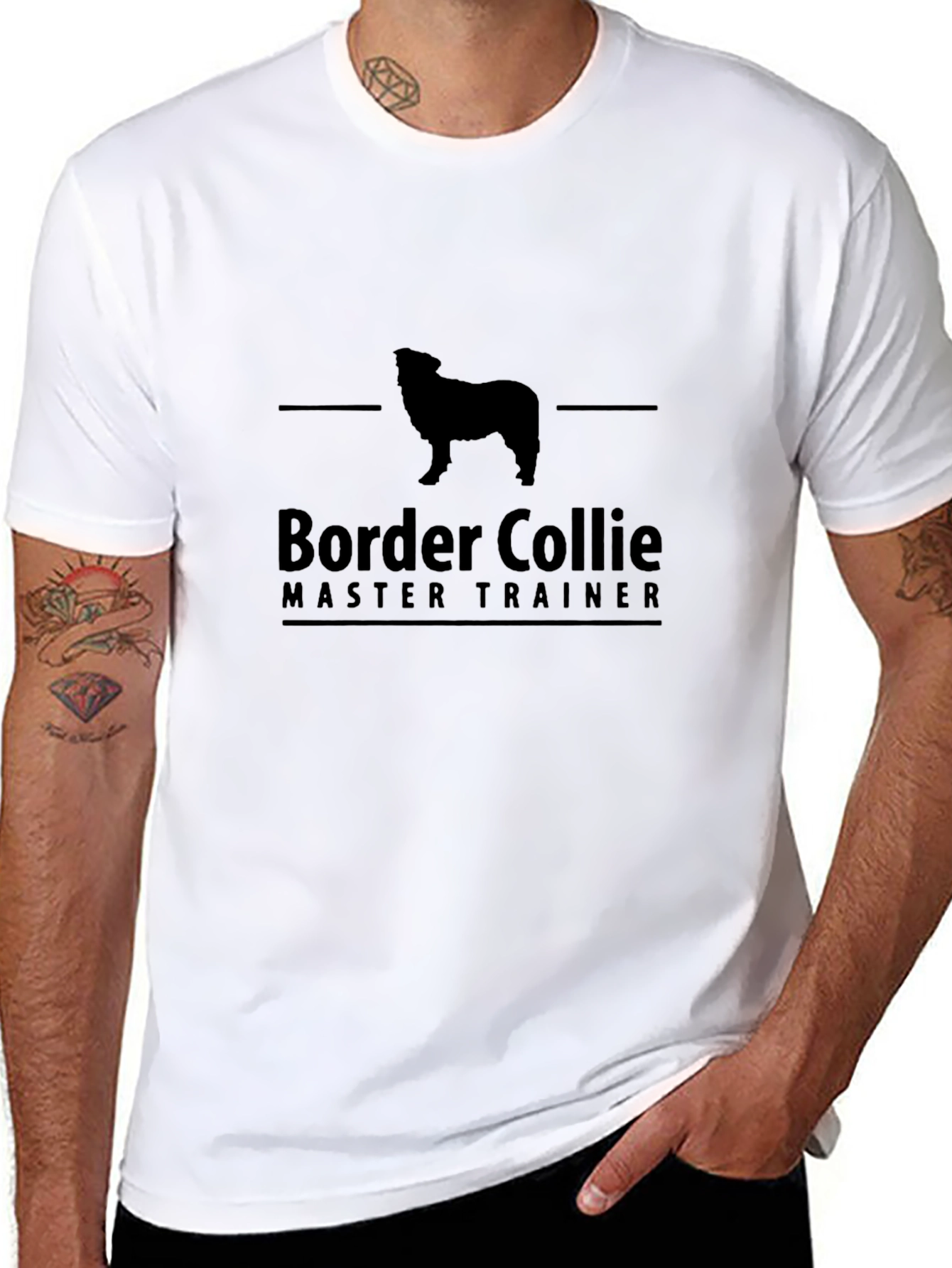Border Collie Master Trainer Graphic Tee
