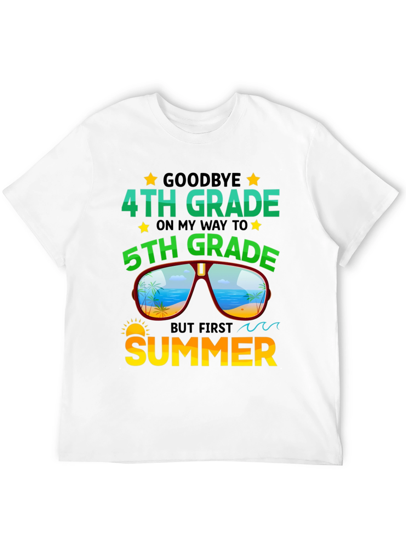 Goodbye 4th Grade Summer T-Shirt