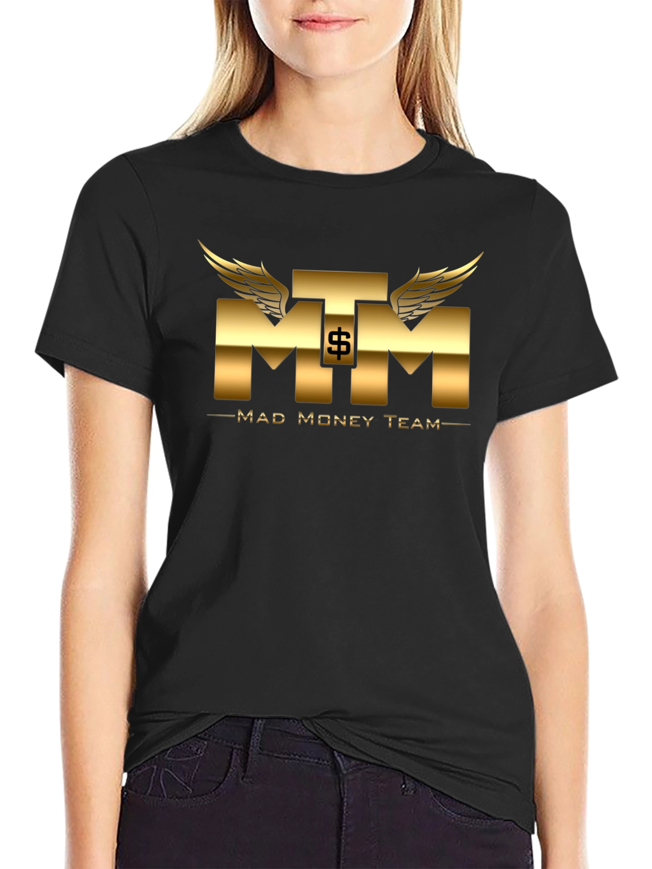 MTM Mad Money Team Black T-Shirt