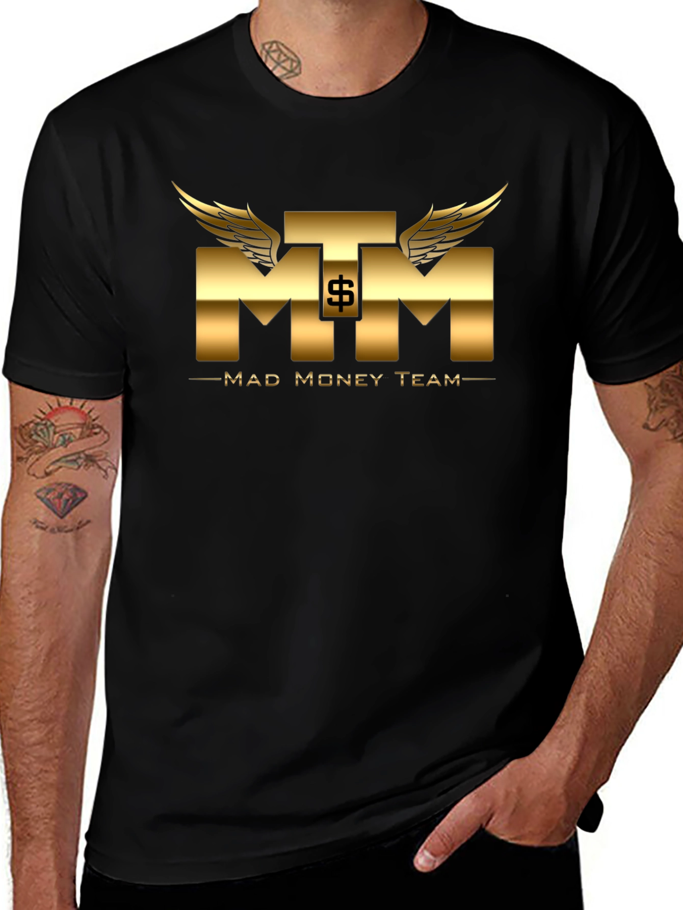 MTM Mad Money Team Black T-Shirt