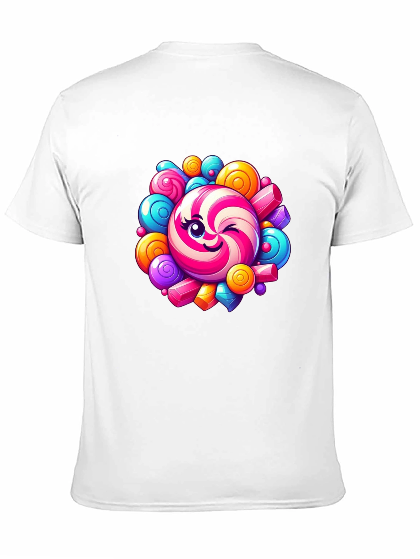 Sweet Candy Graphic Tee - Unisex Cotton T-Shirt