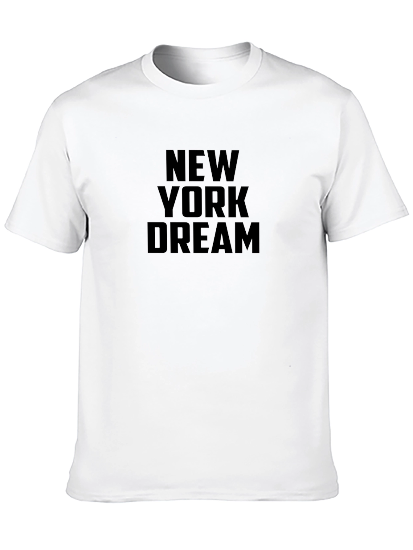 New York Dream Black Graphic Tee