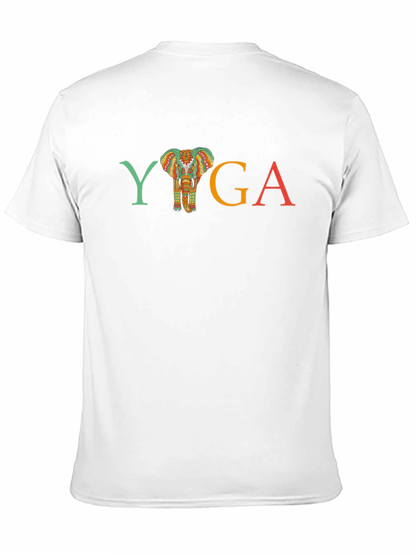 Yoga Elephant Graphic T-Shirt