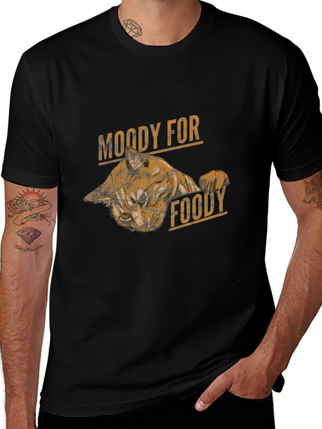 Moody for Foody Graphic T-Shirt