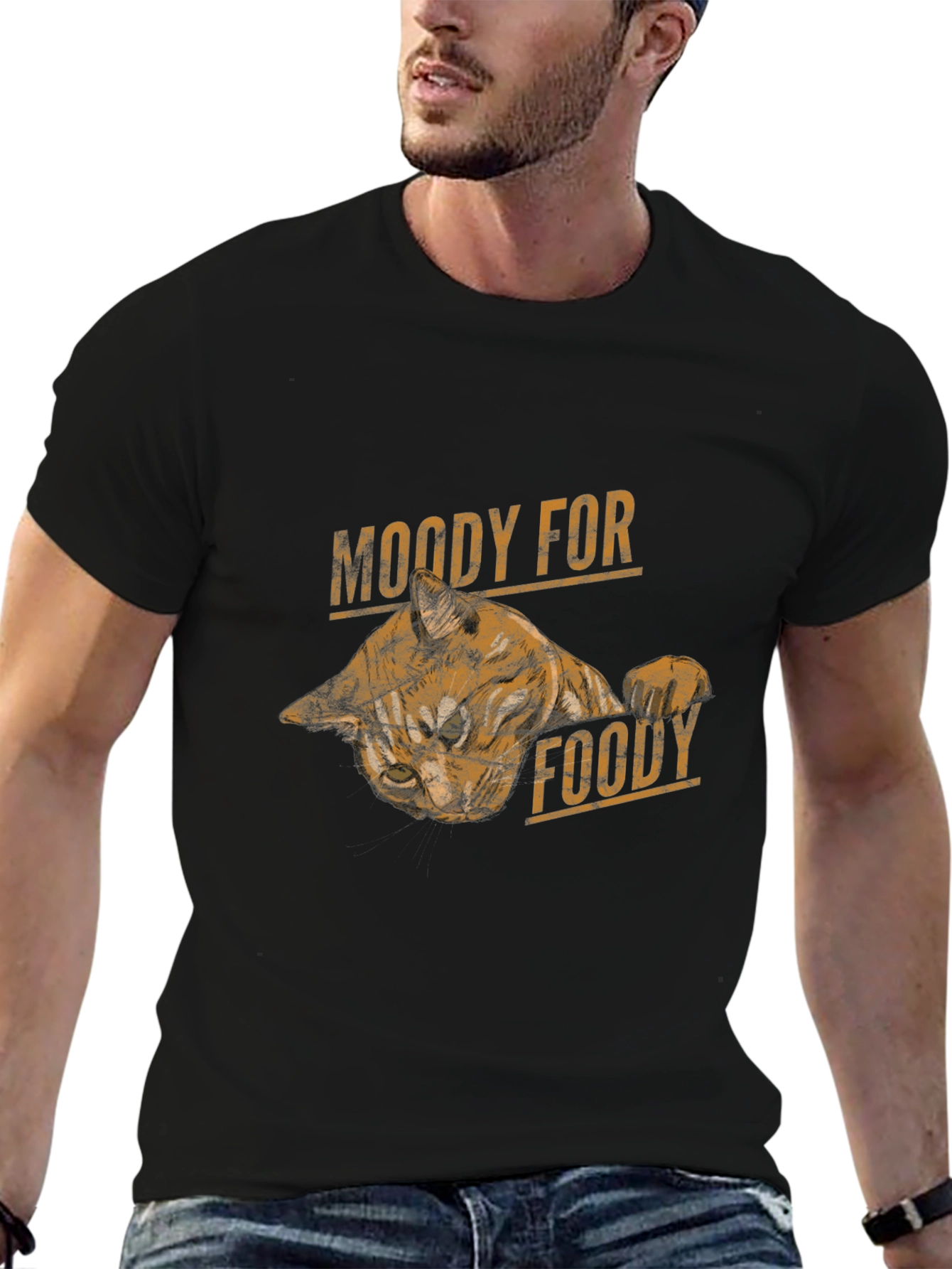 Moody for Foody Graphic T-Shirt