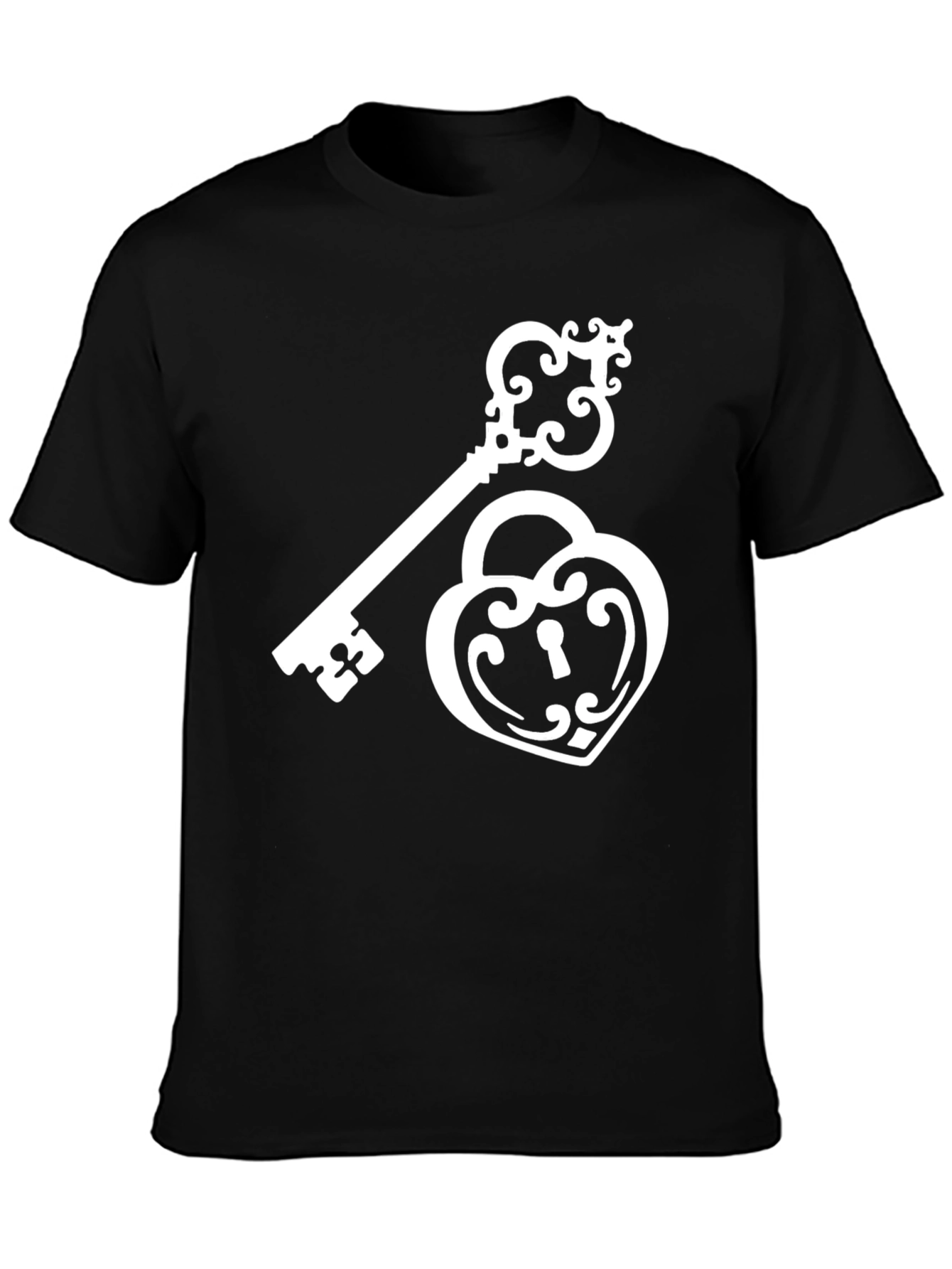 Lock and Key Graphic T-Shirt