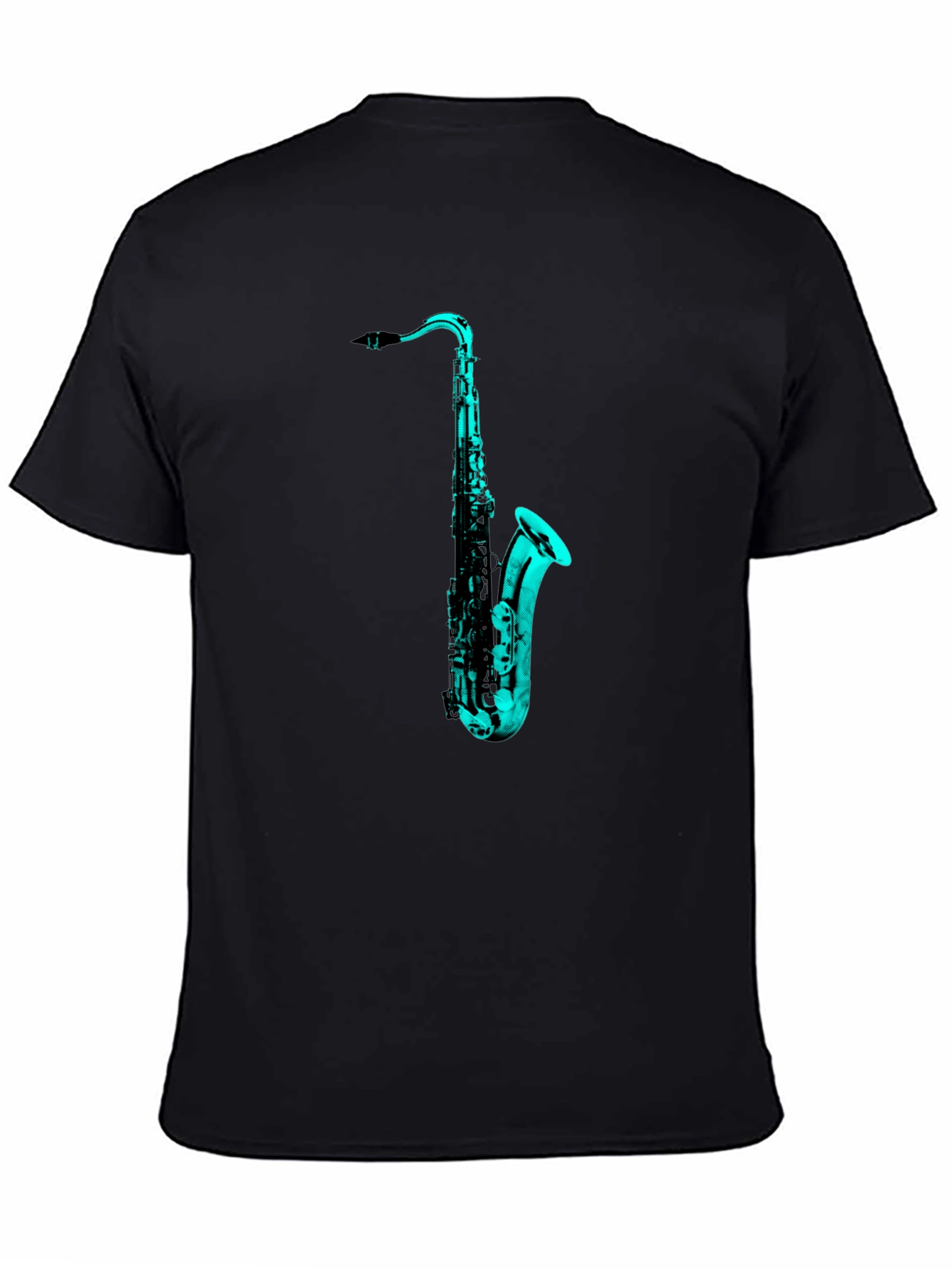 Saxophone Graphic Tee - Cool Music T-Shirt