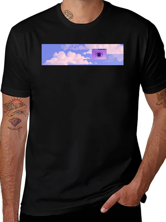 Retro Aesthetic Eye Design T-Shirt