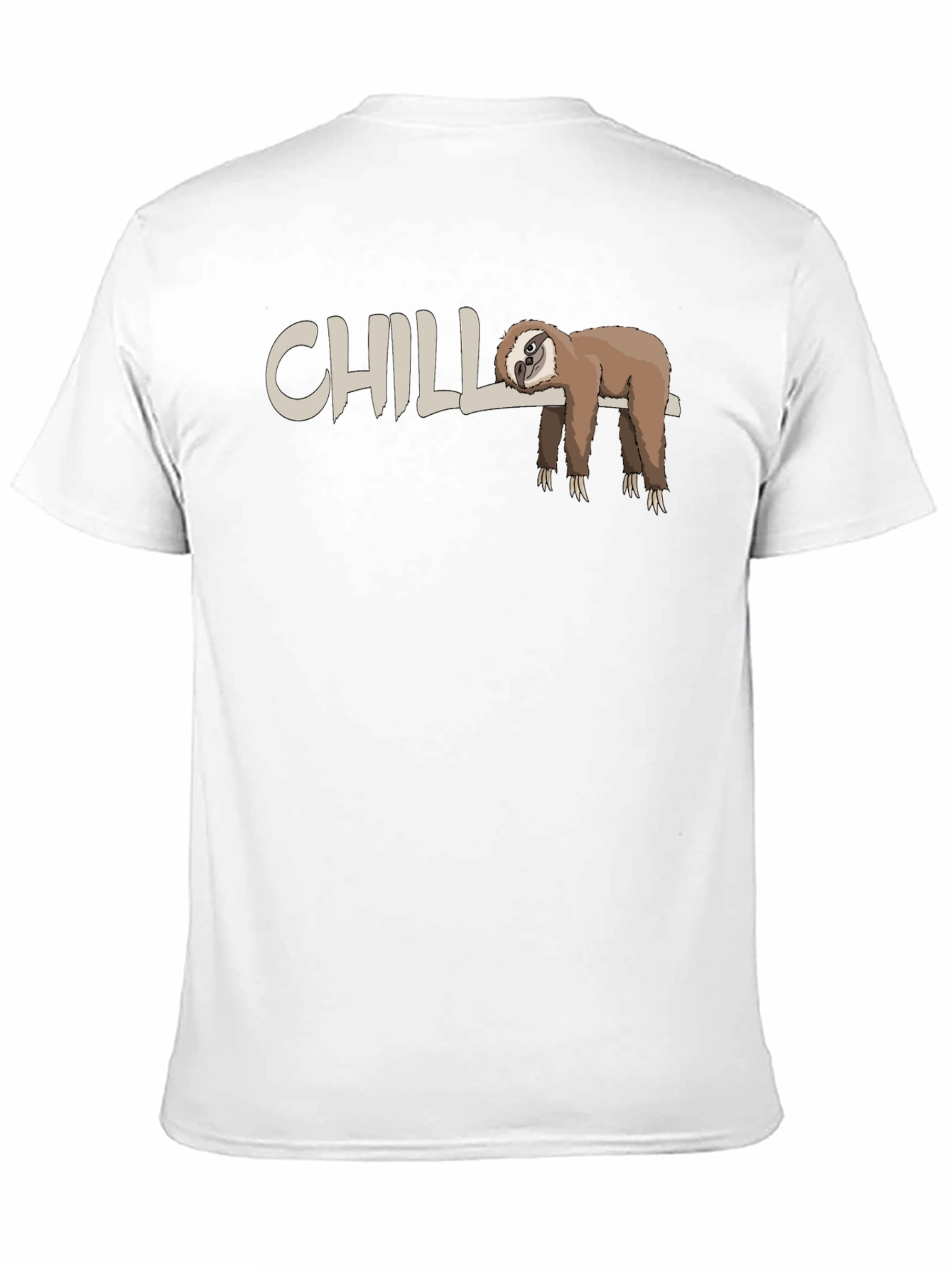 Chill Sloth T-Shirt - Relaxed Style