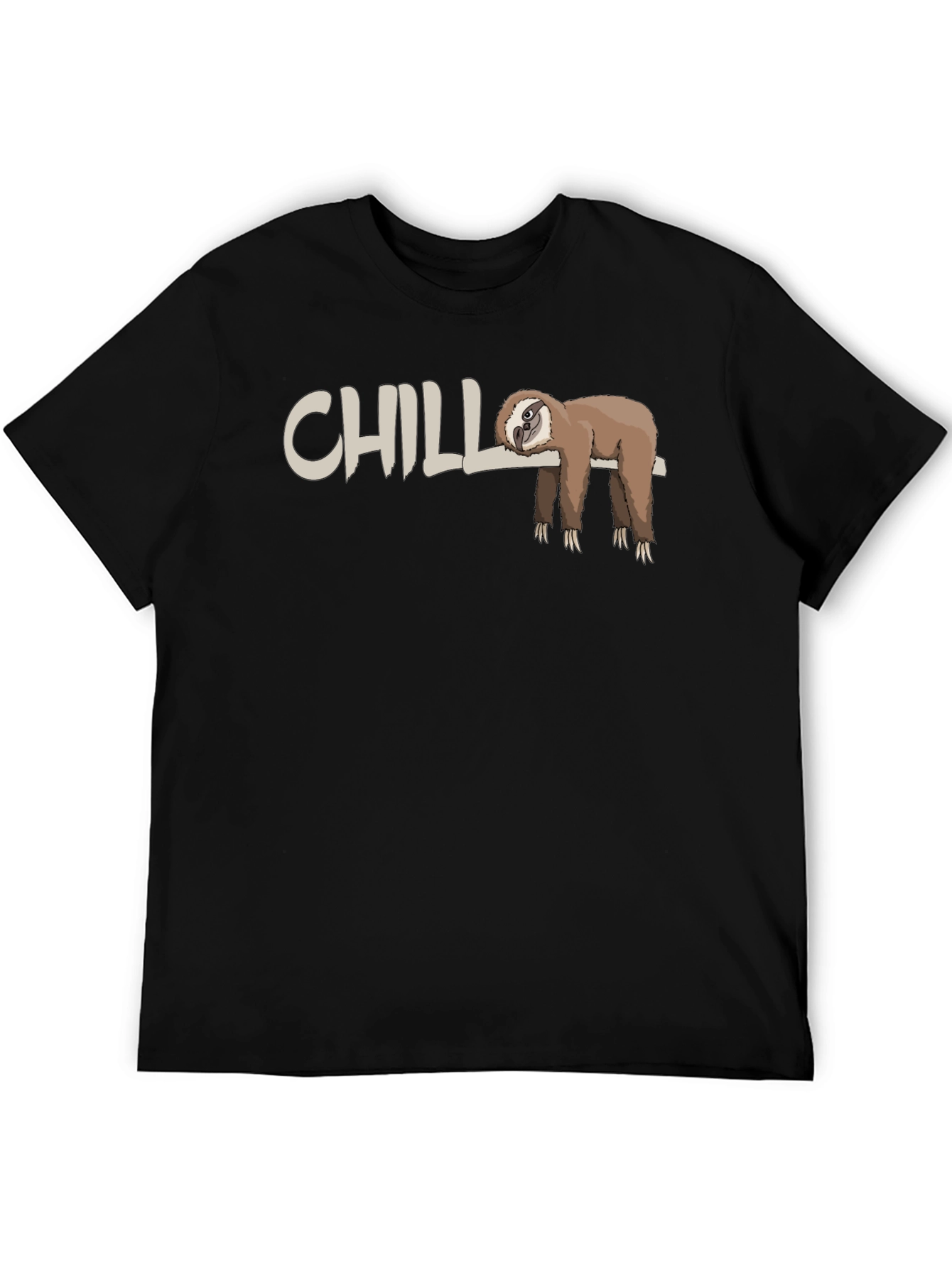 Chill Sloth T-Shirt - Relaxed Style