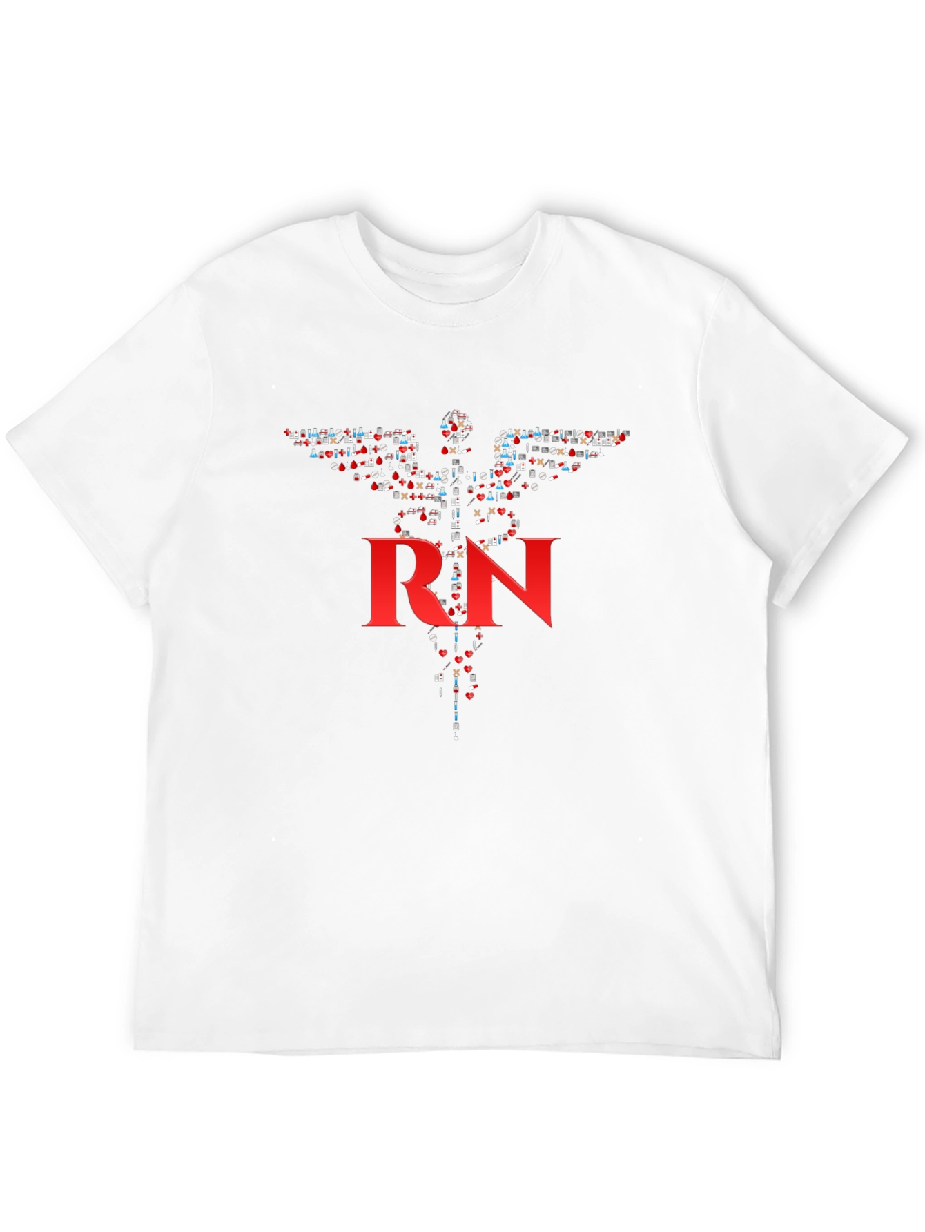 RN Caduceus T-Shirt - Medical Professional Apparel