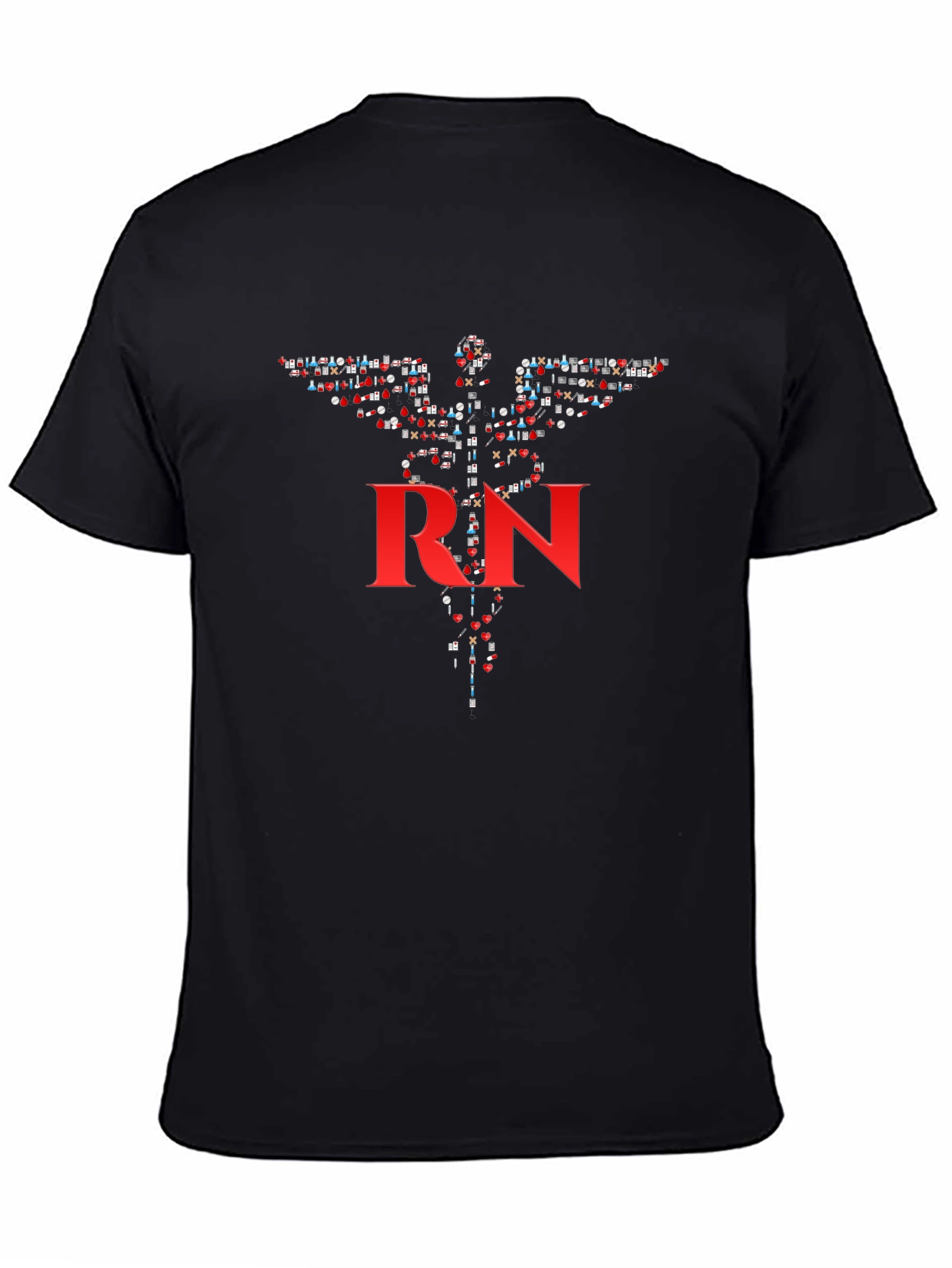RN Caduceus T-Shirt - Medical Professional Apparel