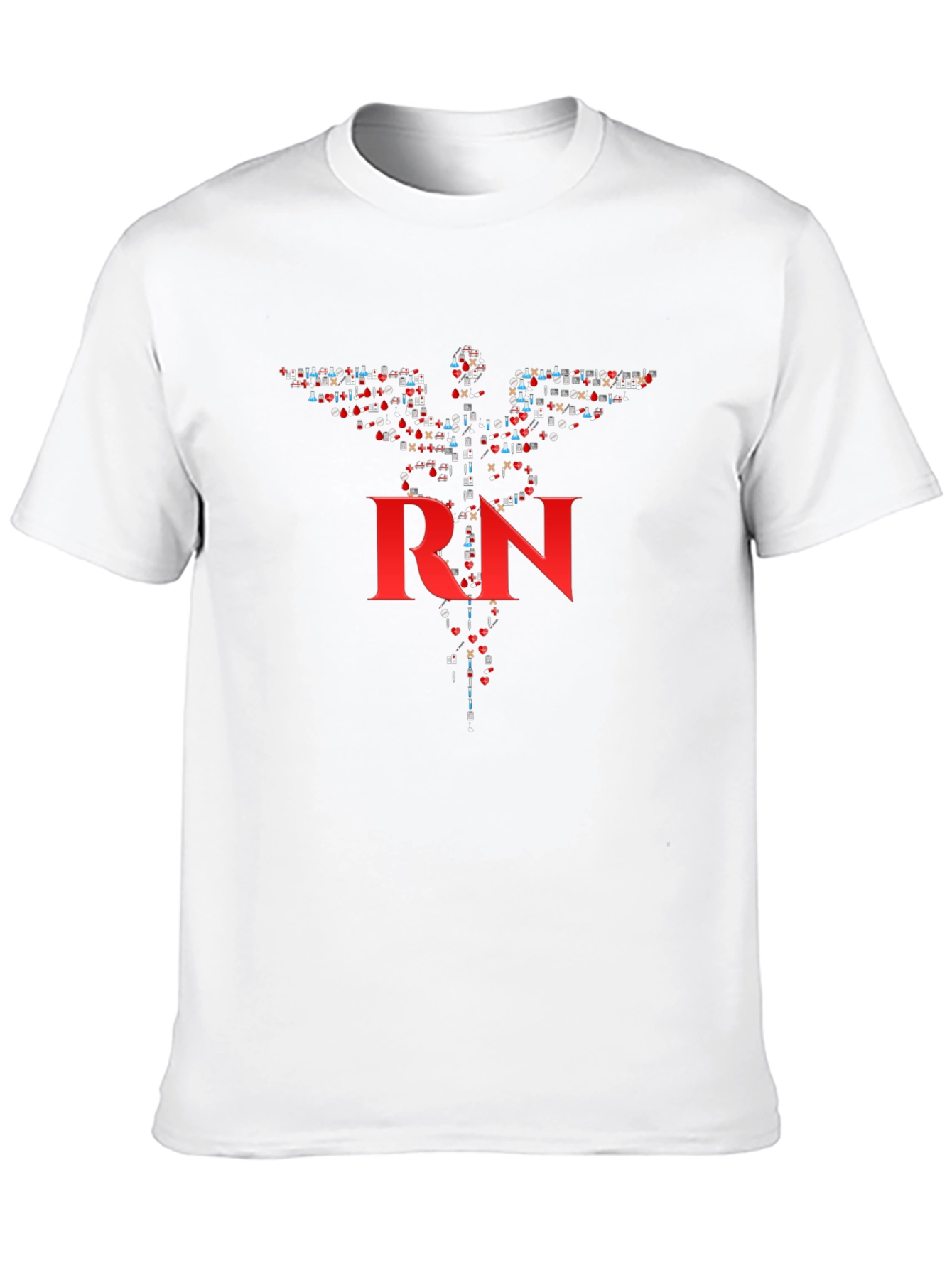 RN Caduceus T-Shirt - Medical Professional Apparel